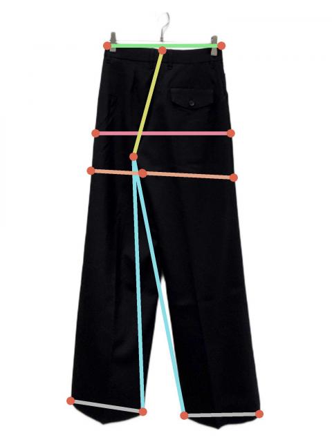 中古・古着通販】ENOF (イナフ) センタープレスパンツ center press