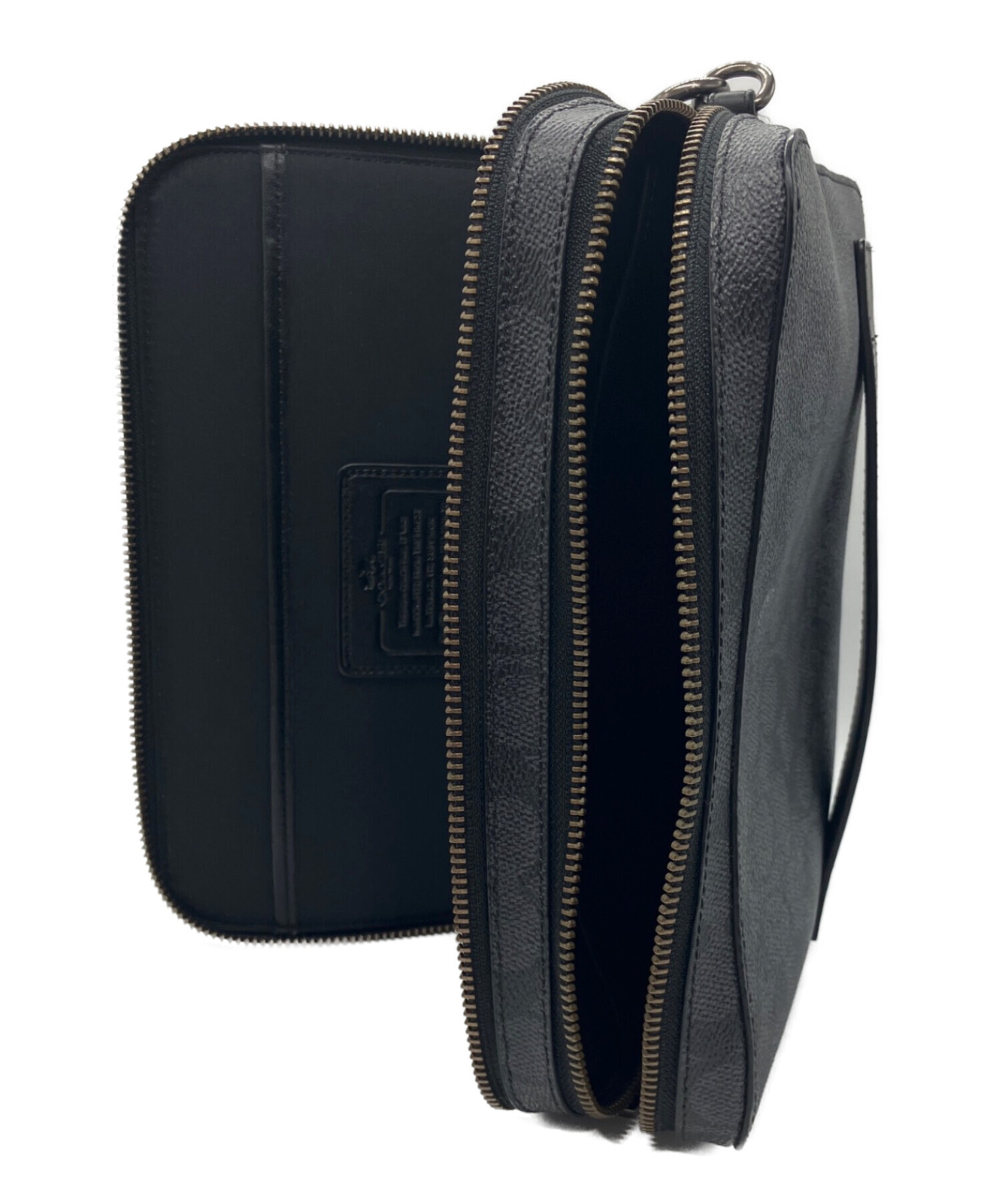 中古・古着通販】COACH (コーチ) セカンドバッグ シグネチャー 93546