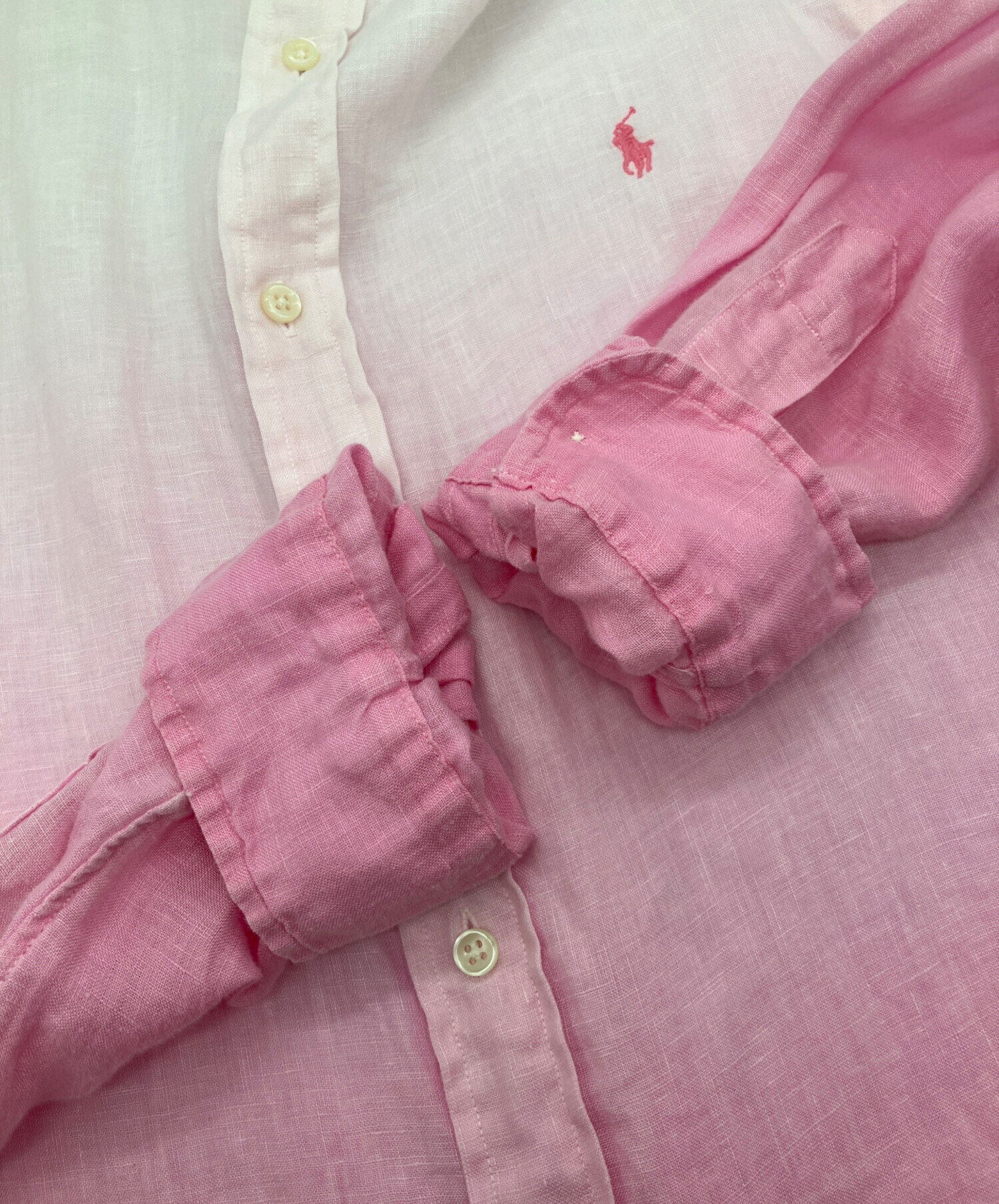 中古・古着通販】RALPH LAUREN (ラルフローレン) グラデーションシャツ