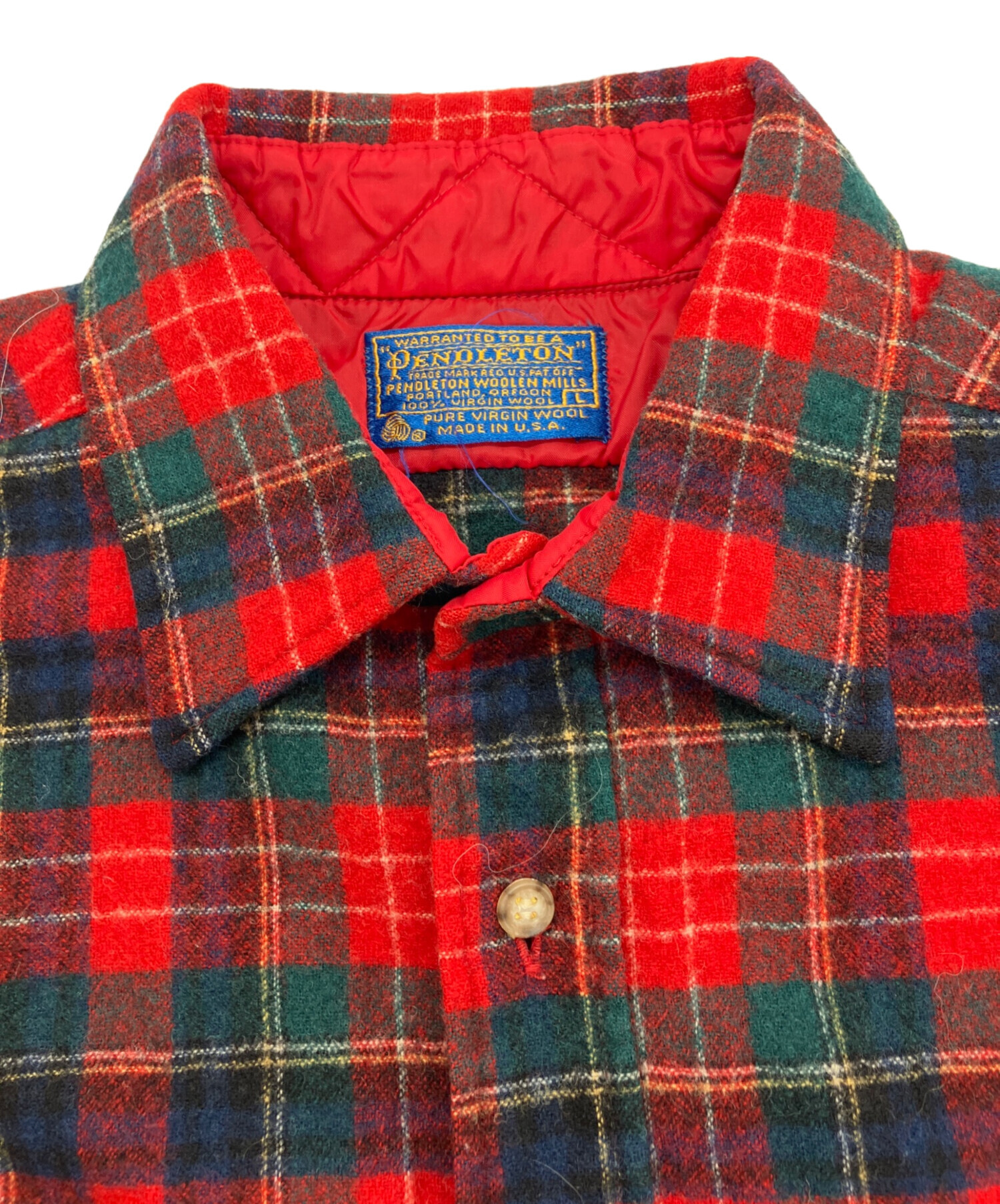 中古・古着通販】PENDLETON (ペンドルトン) 70-80sネルシャツ USA製