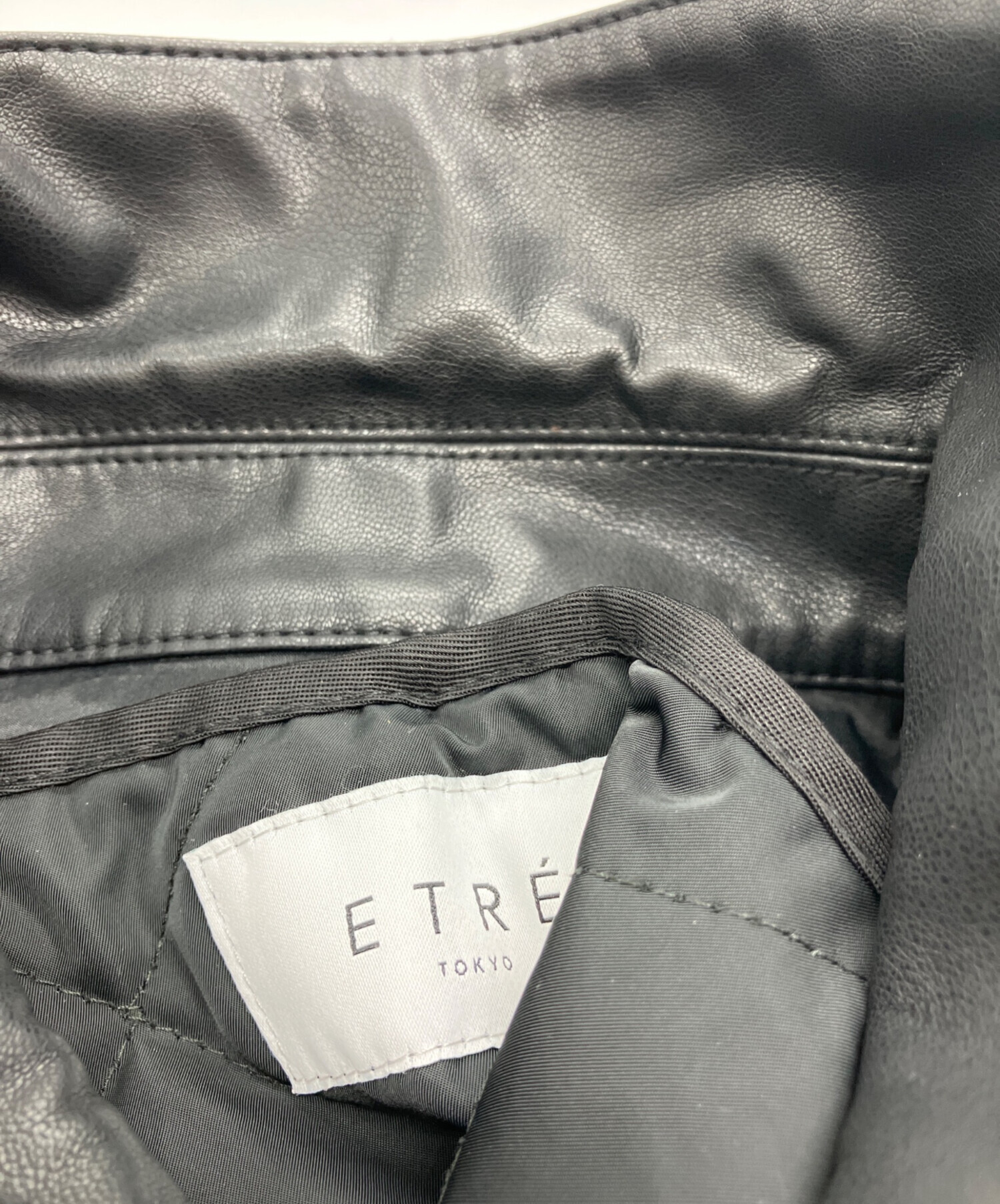 中古・古着通販】ETRE TOKYO (エトレトウキョウ) フェイクレザー