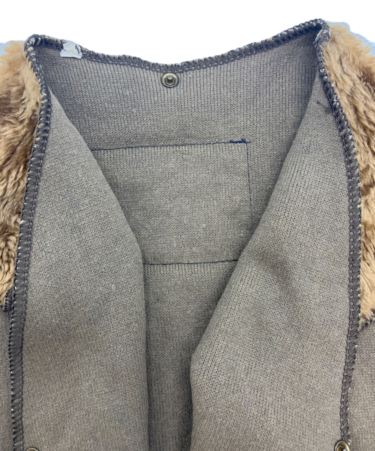 中古・古着通販】Barbour (バブアー) ファーライナー ベスト カーキ 