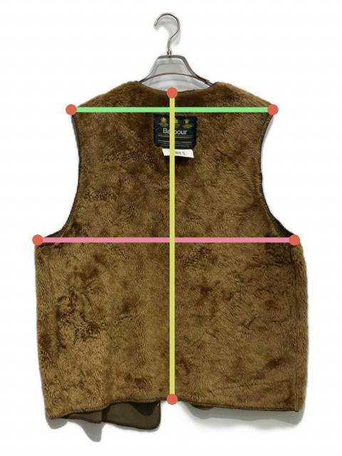 中古・古着通販】Barbour (バブアー) ファーライナー ベスト カーキ