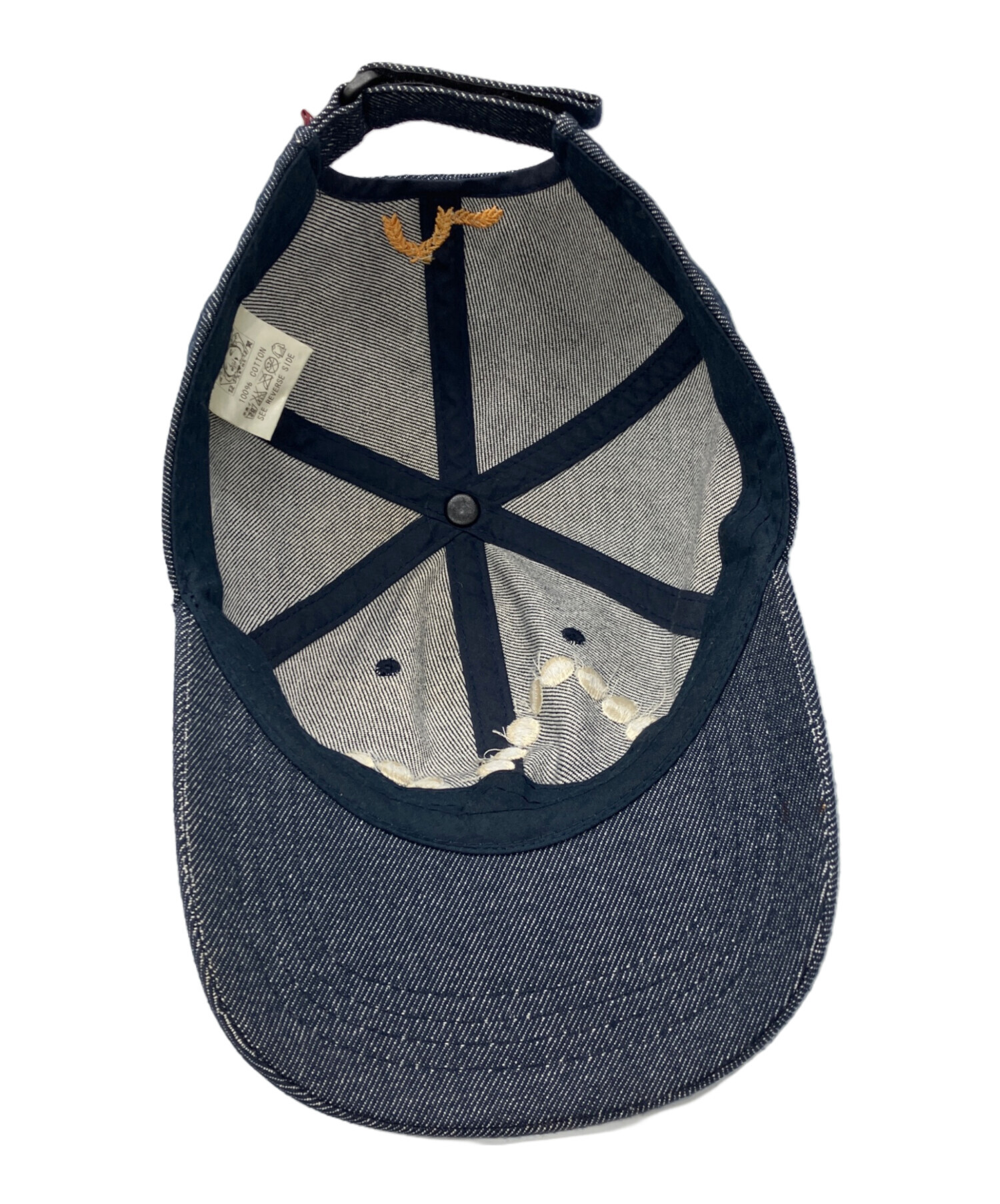 中古・古着通販】EVISU (エヴィス) ドットカモメデニムキャップ