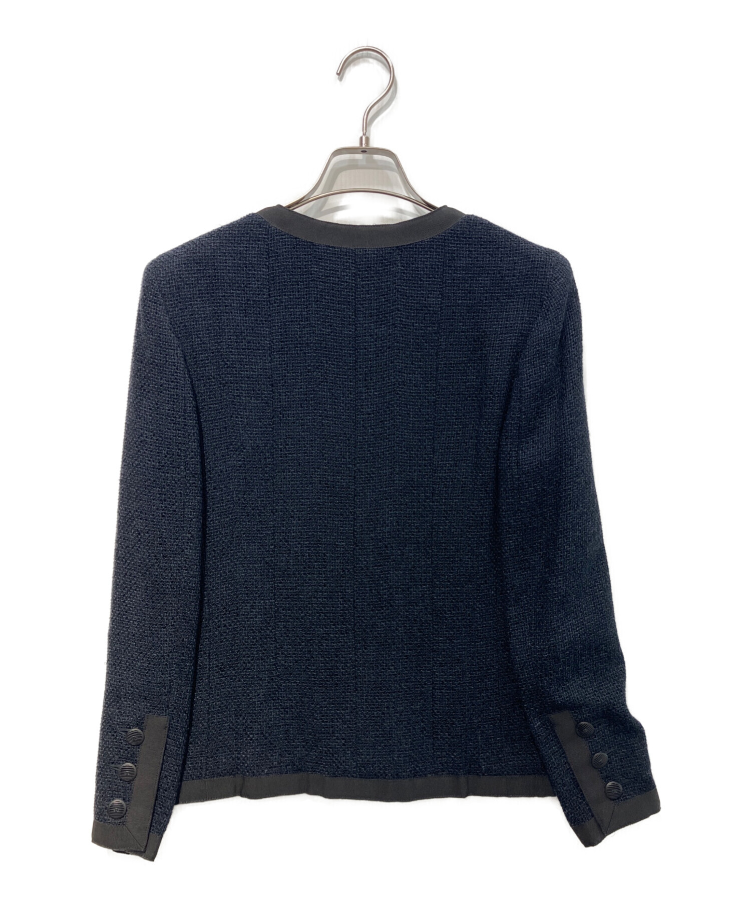 中古・古着通販】CHANEL (シャネル) ツイードジャケット 02P