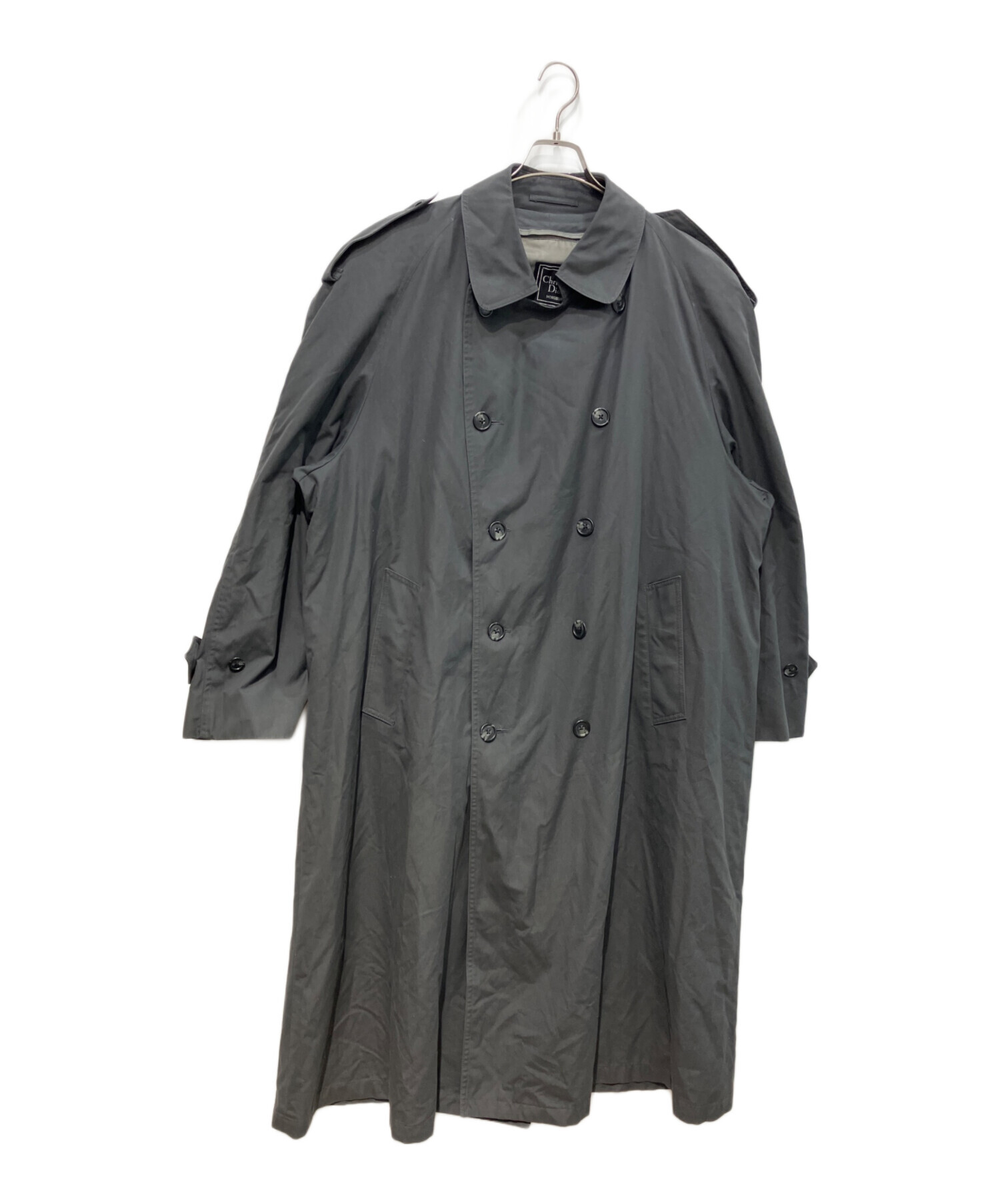 Christian Dior トレンチコート ヴィンテージ M 襟レザー 中古・古着通販】Christian Dior MONSIEUR (クリスチャンディオール