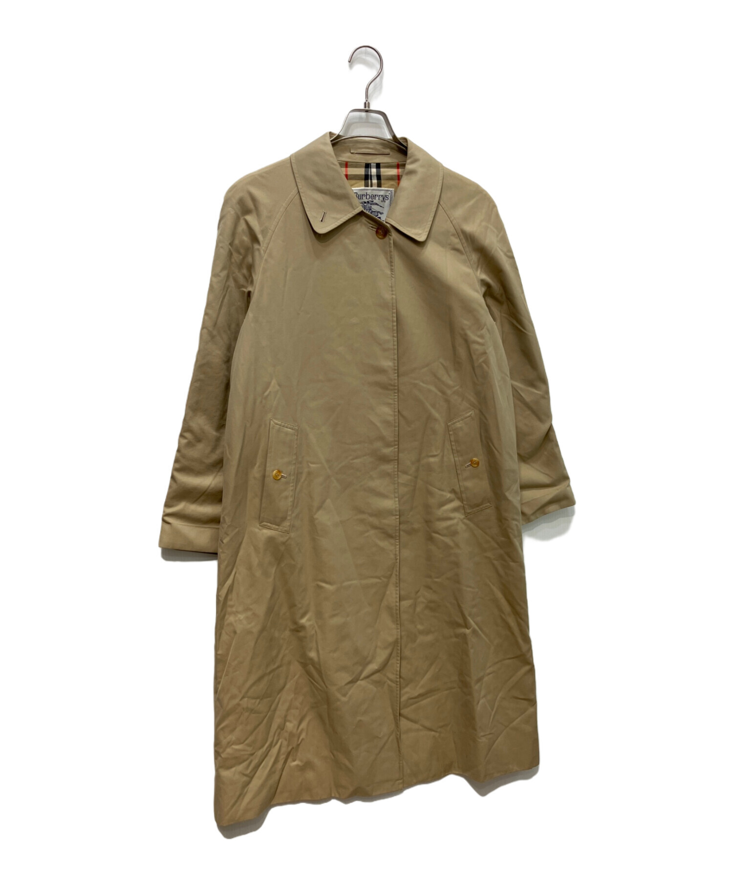 中古・古着通販】Burberry's (バーバリーズ) ステンカラーコート 白