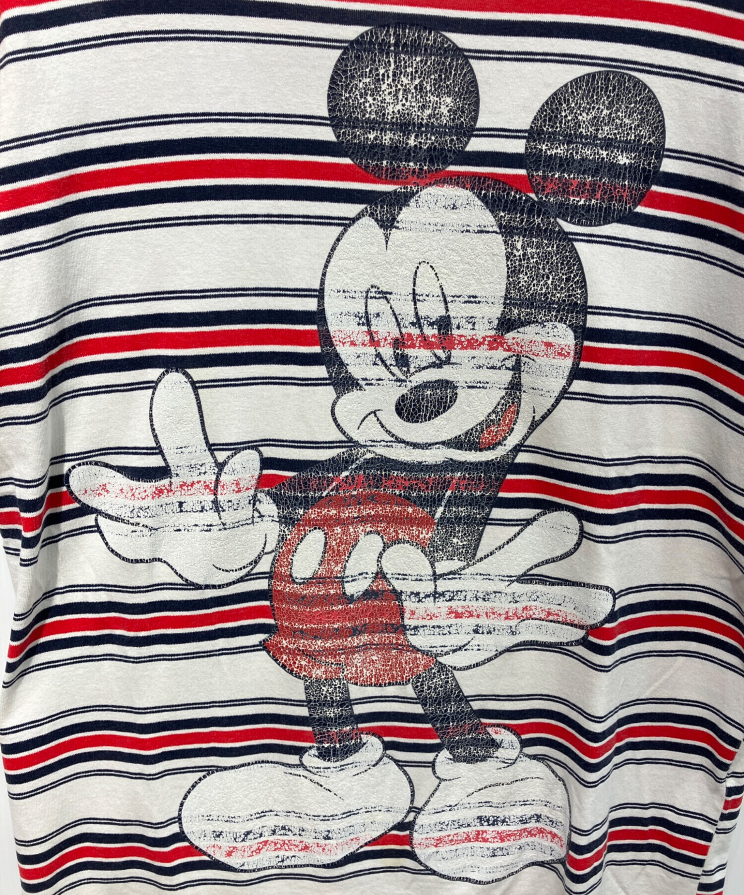中古・古着通販】Disney (ディズニー) 90sミッキープリントTシャツ
