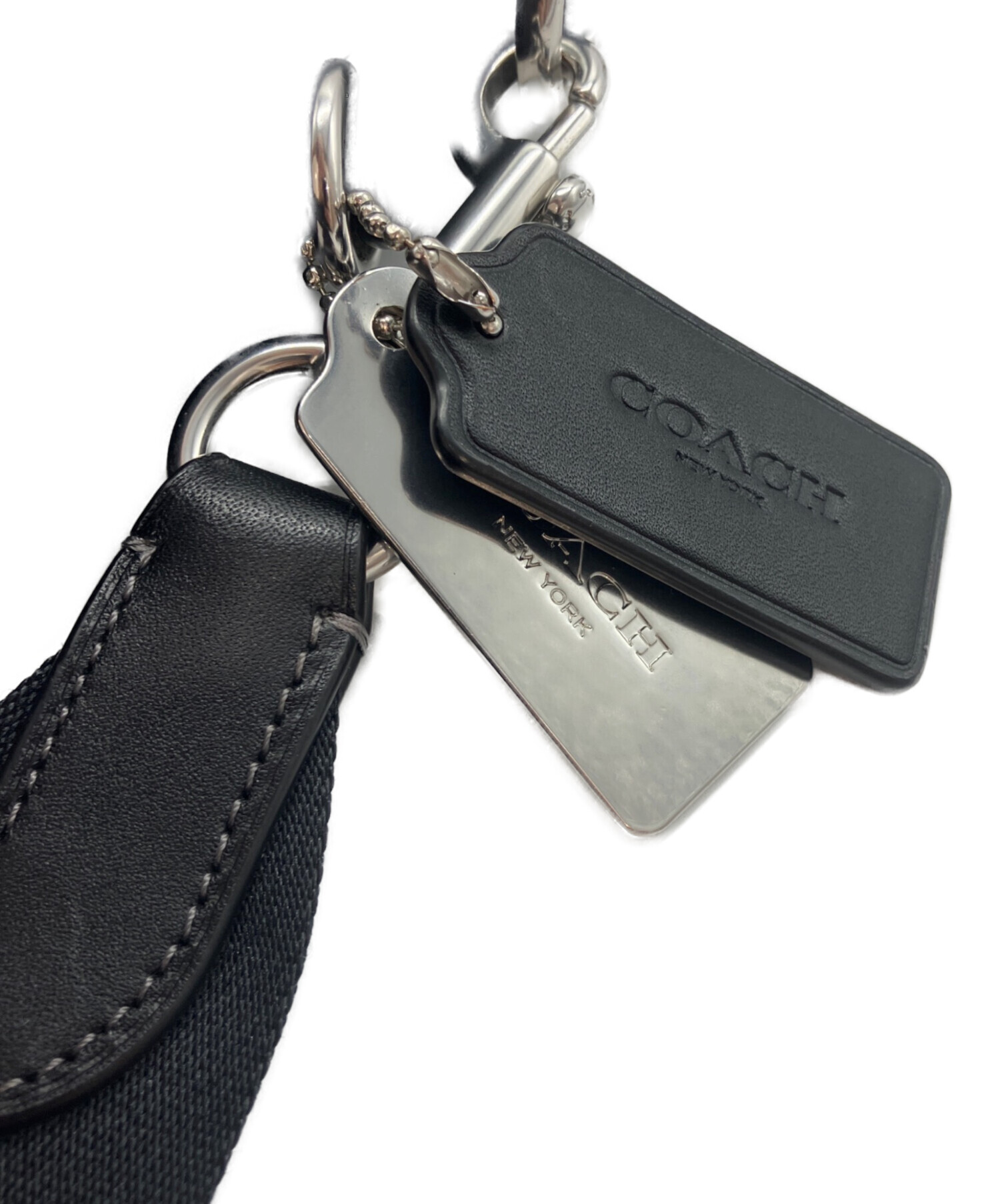 中古・古着通販】COACH (コーチ) シグネチャールーカス クロスボディ