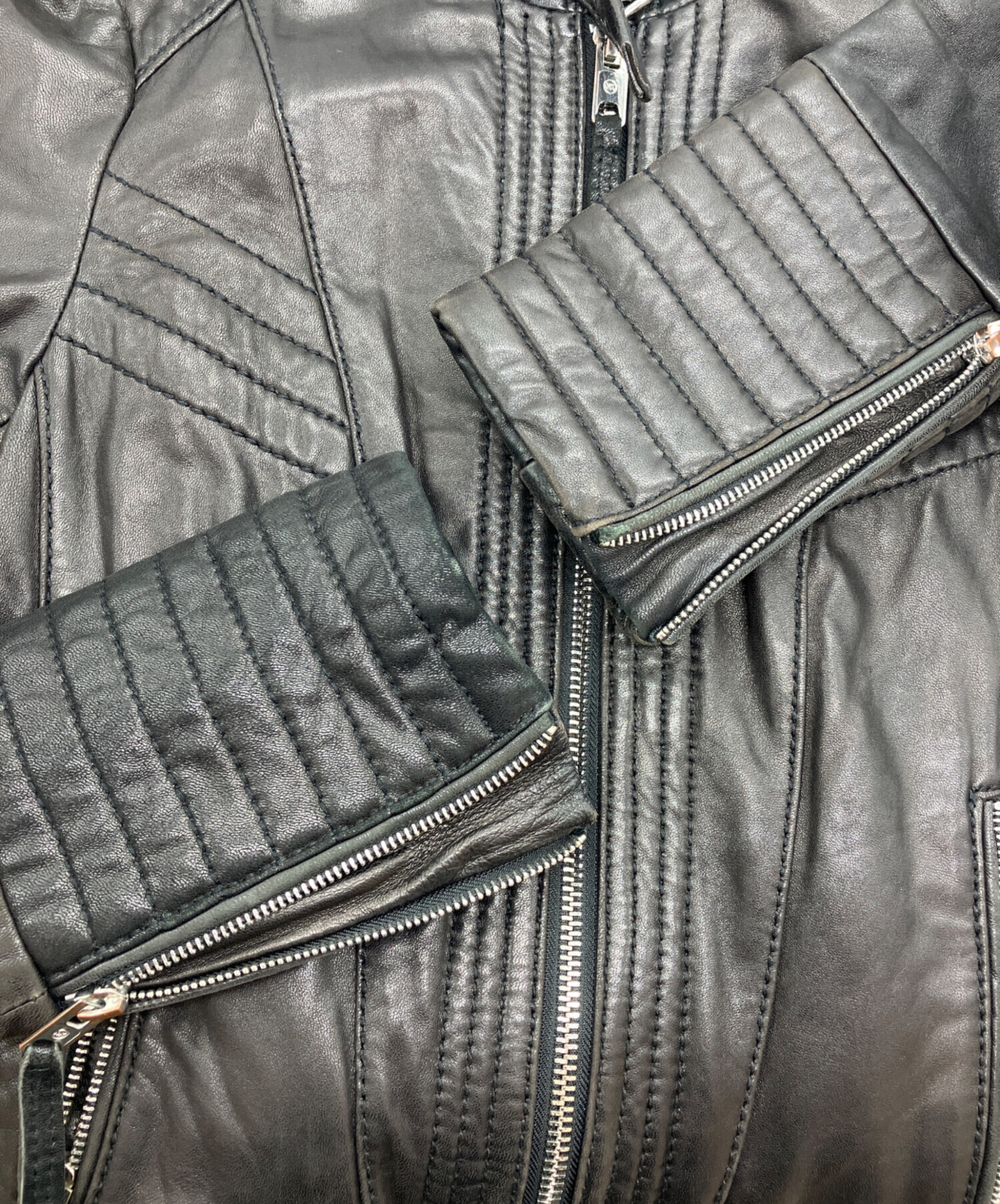 中古・古着通販】MICHAEL KORS (マイケルコース) シングルライダース