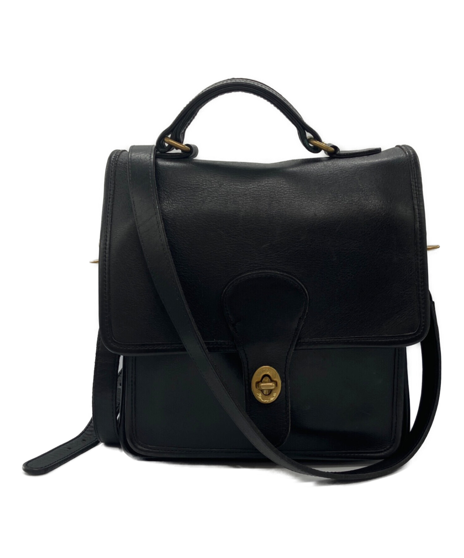 中古・古着通販】COACH (コーチ) ターンロックショルダーバッグ OLD