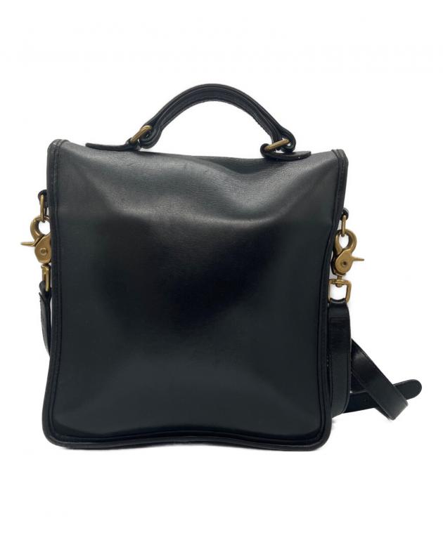 古いブラックバスの骨董 中古・古着通販】COACH (コーチ) ターンロックショルダーバッグ OLD