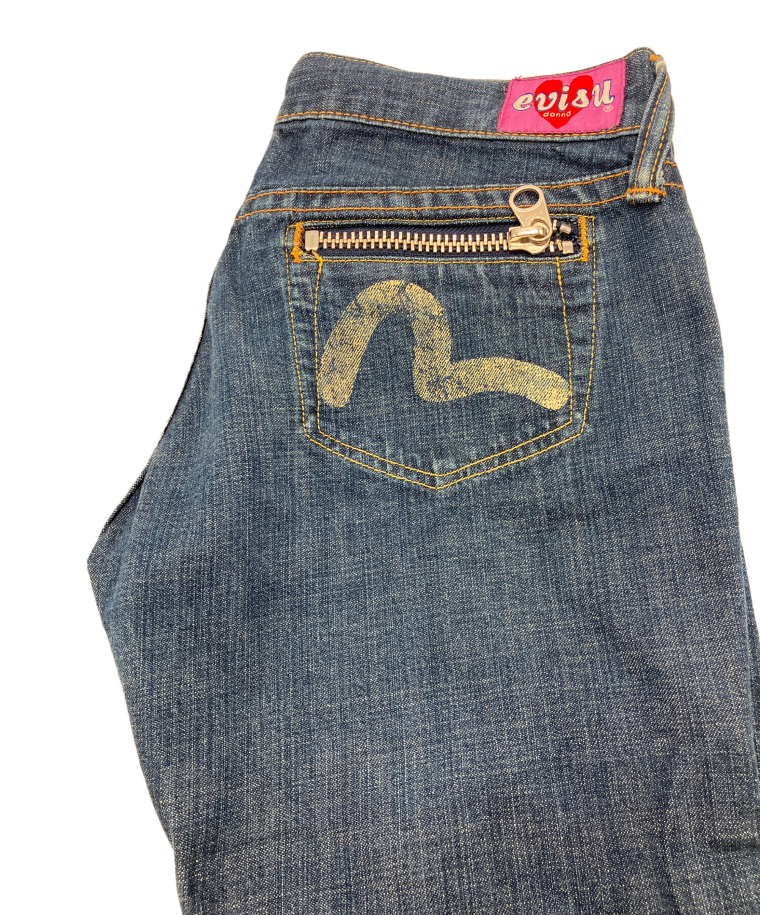 中古・古着通販】EVISU (エヴィス) デカジップカモメデニムパンツ