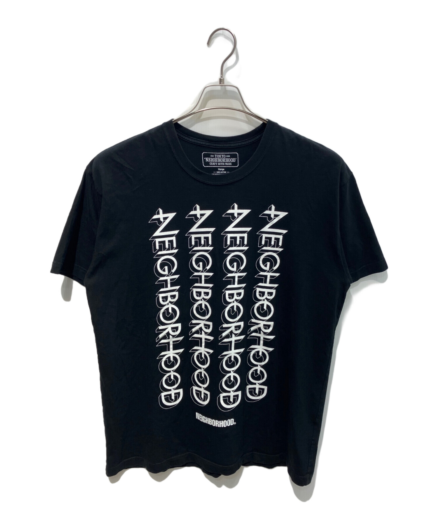 中古・古着通販】NEIGHBORHOOD (ネイバーフッド) ロゴプリントTシャツ