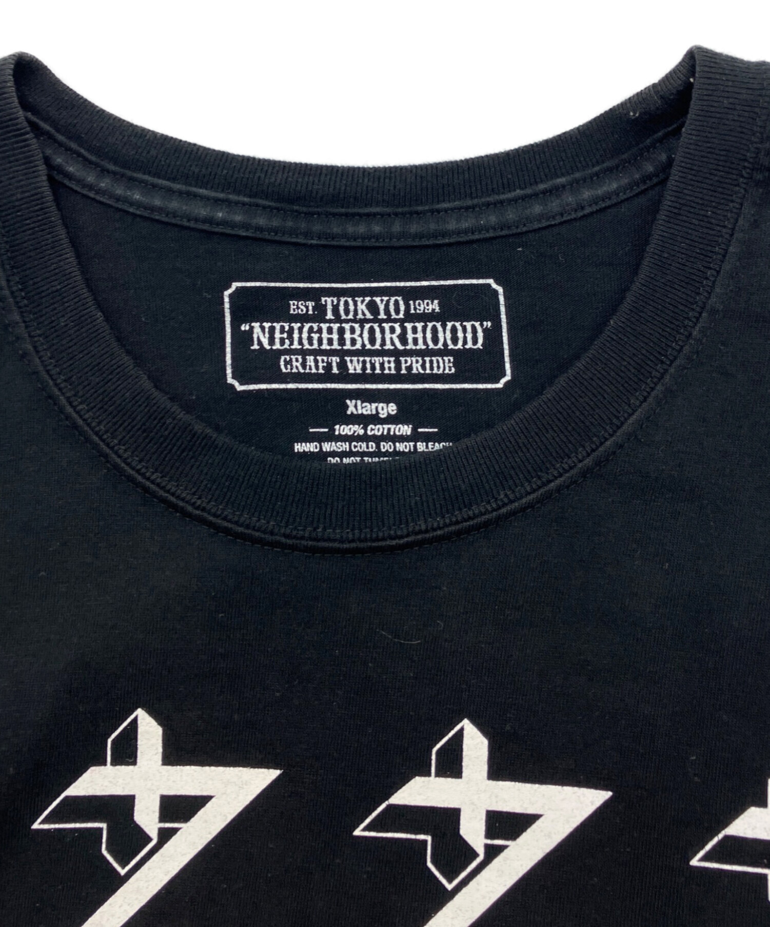 中古・古着通販】NEIGHBORHOOD (ネイバーフッド) ロゴプリントTシャツ