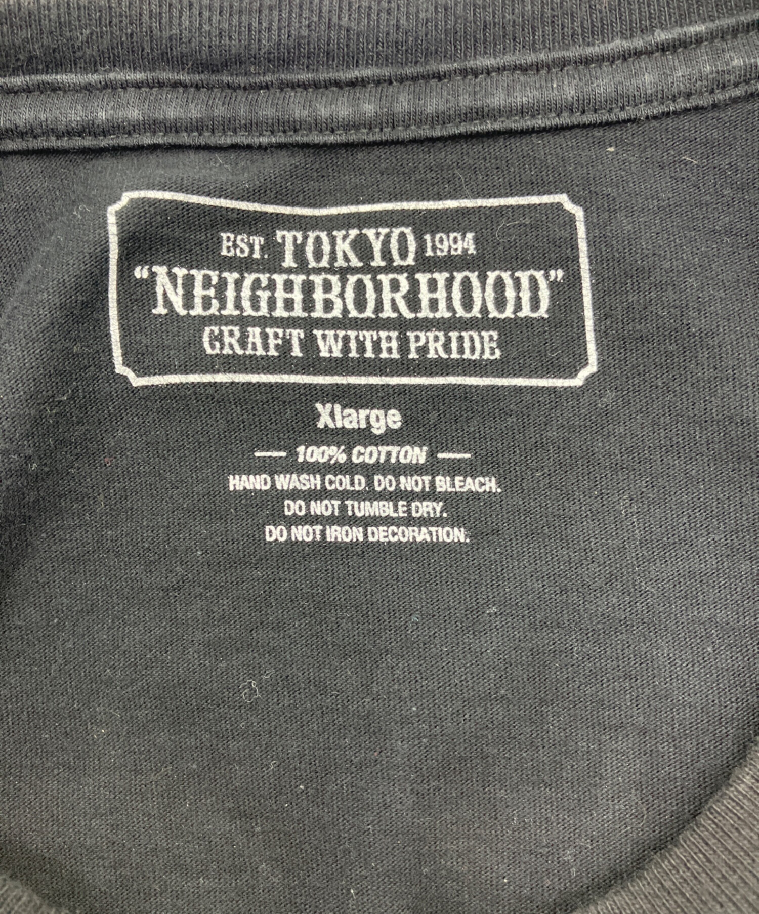 中古・古着通販】NEIGHBORHOOD (ネイバーフッド) ロゴプリントTシャツ