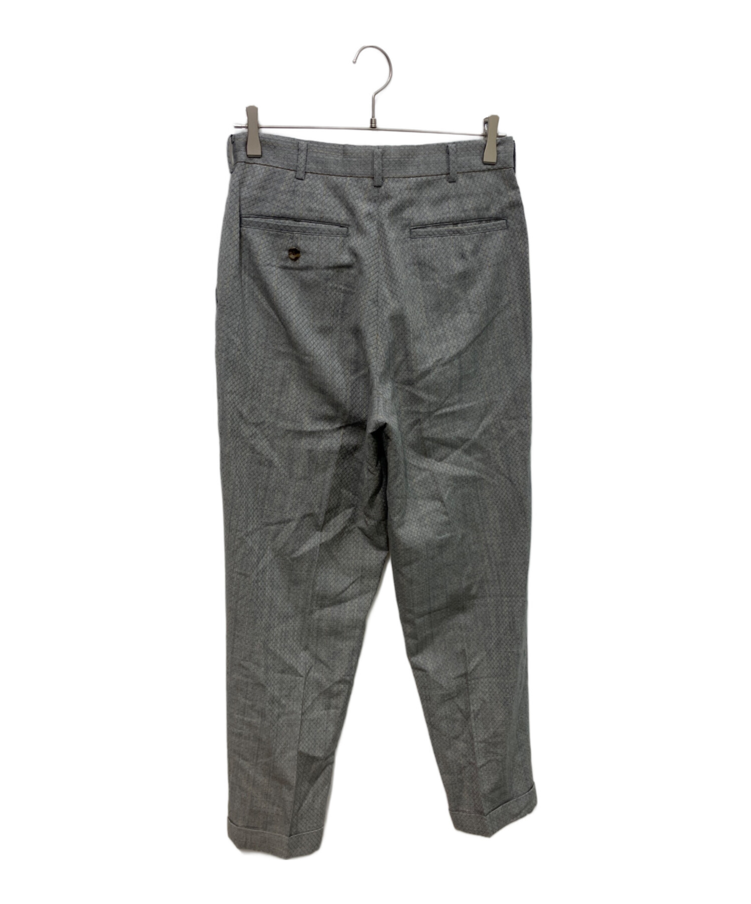 最終値下 新品 コムデギャルソンオムプリュス 24ss グレー パンツ 中古・古着通販】COMME des GARCONS HOMME PLUS (コムデギャルソンオム