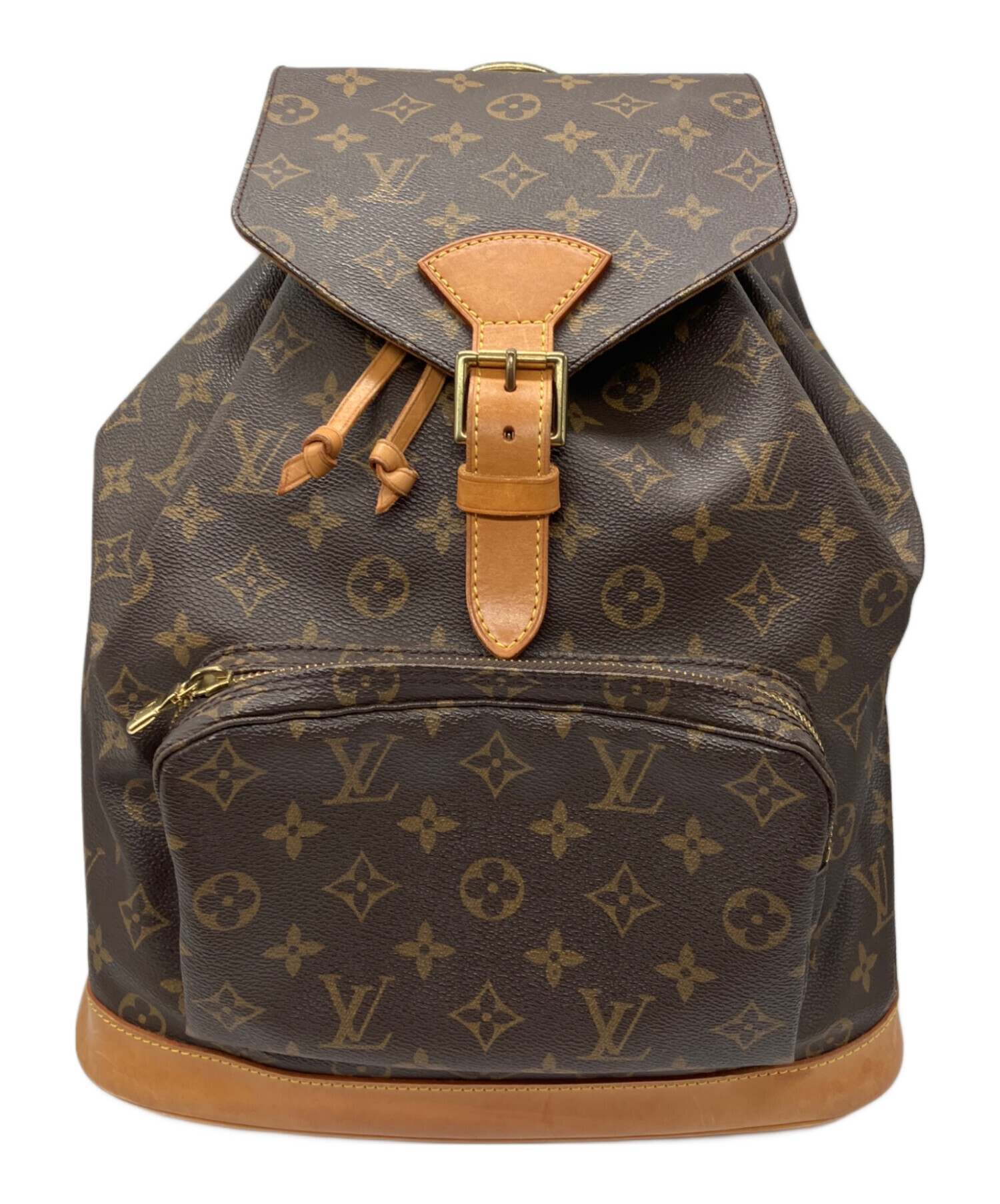Louis Vuitton ルイヴィトン モンスリGM モノグラム リュック 中古・古着通販】LOUIS VUITTON (ルイ ヴィトン) モノグラムモンスリGM