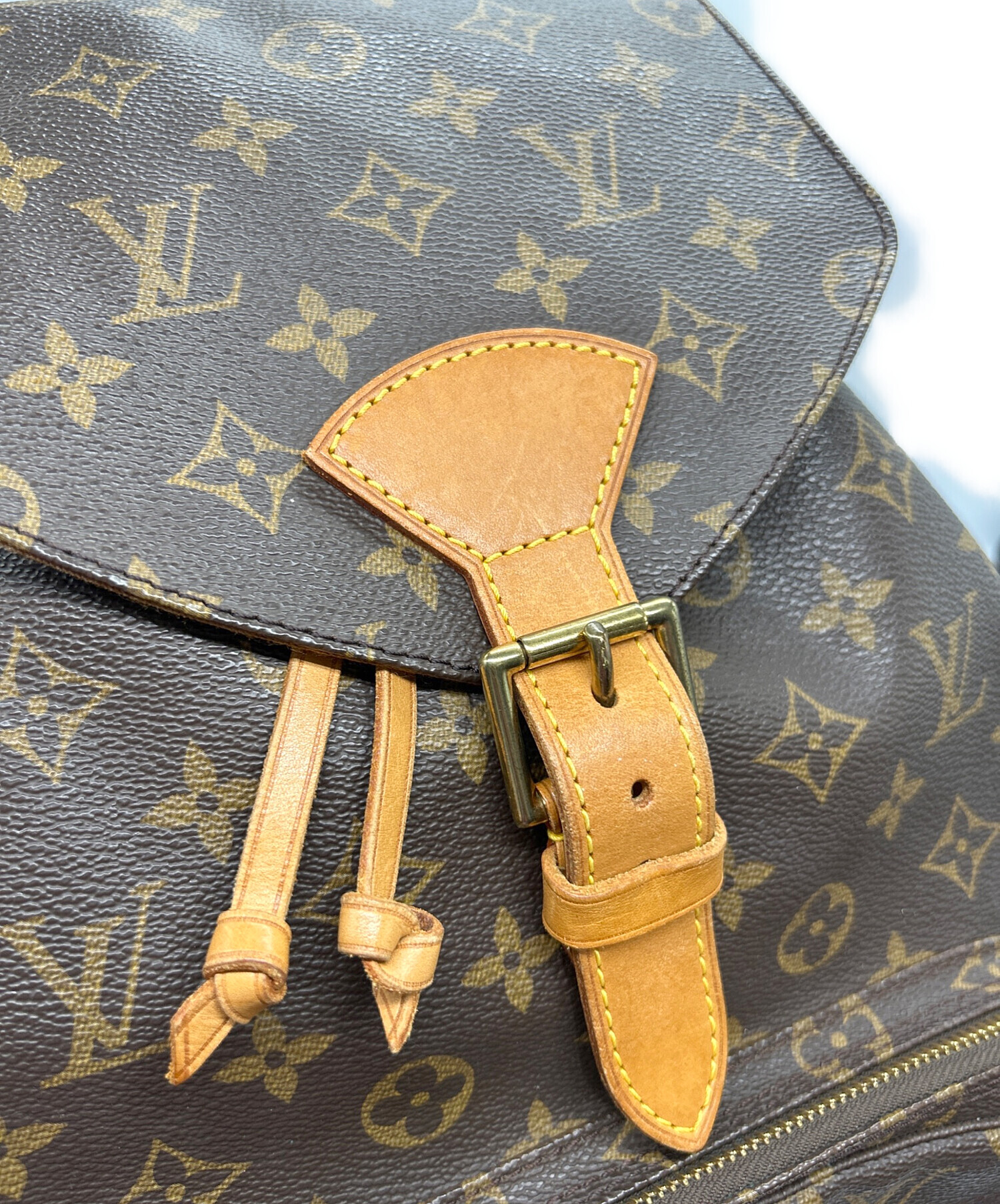 最終お値下げ　Louis Vuitton モンスリGM リュック・バックパック 中古・古着通販】LOUIS VUITTON (ルイ ヴィトン) モノグラムモンスリGM