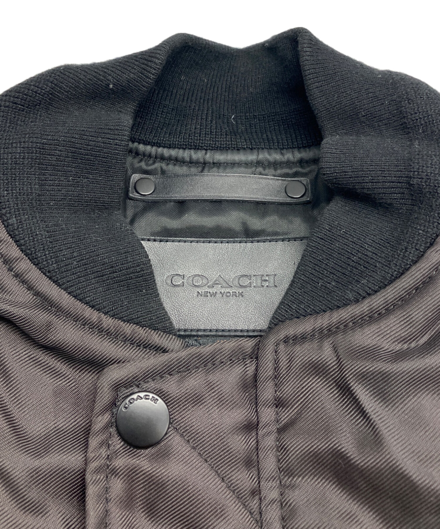 中古・古着通販】COACH (コーチ) MA-1ジャケット 86063 ブラウン