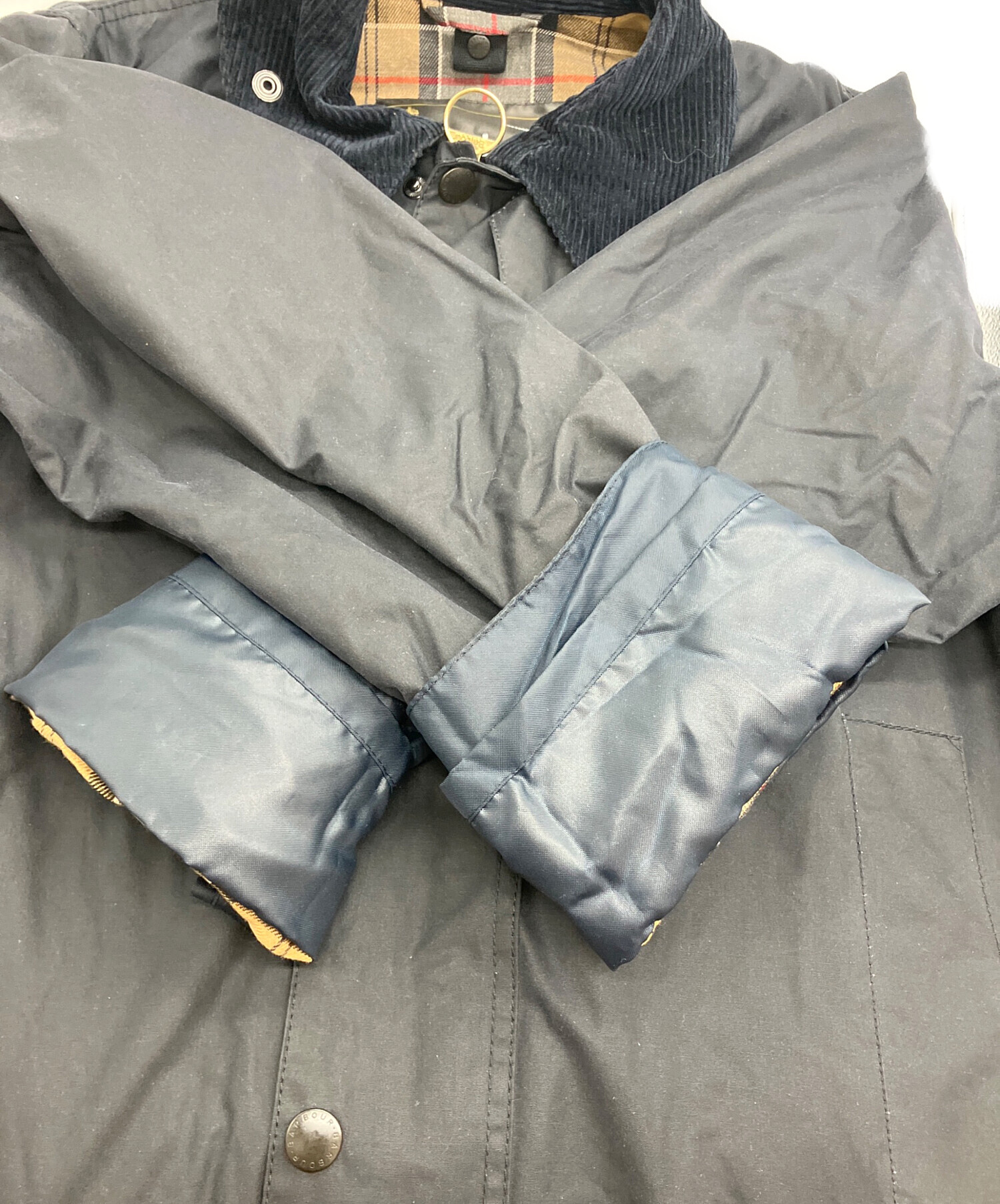 中古・古着通販】Barbour (バブアー) BORDER WAX JACKET 2002033