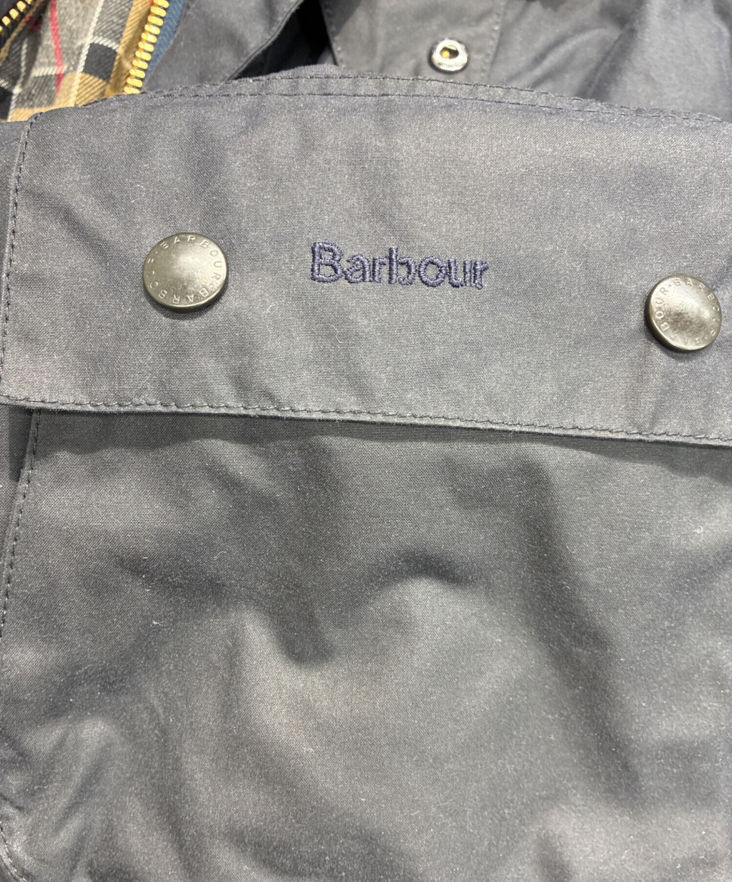 中古・古着通販】Barbour (バブアー) BORDER WAX JACKET 2002033