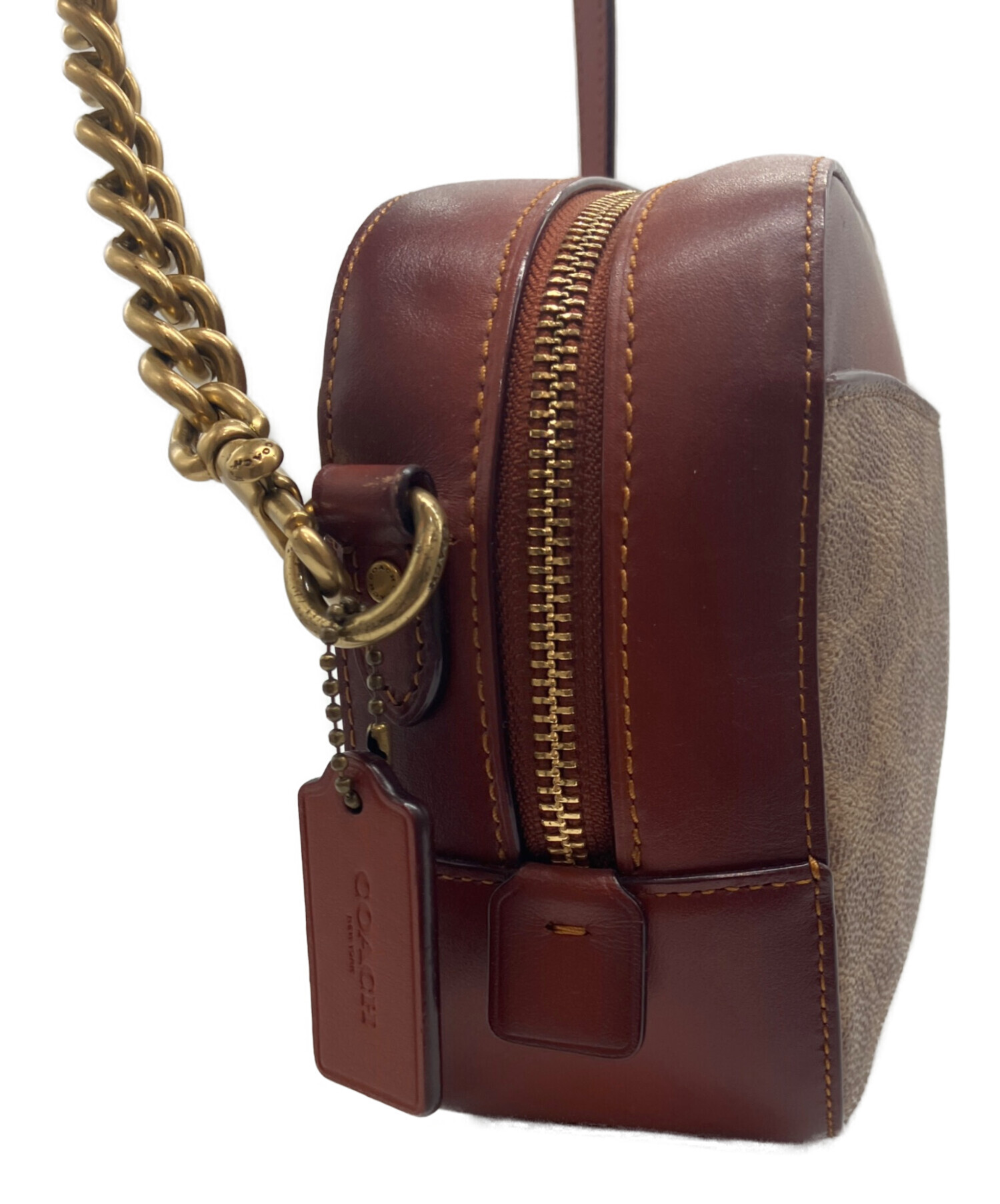 中古・古着通販】COACH (コーチ) ショルダーバッグ 31208 ベージュ