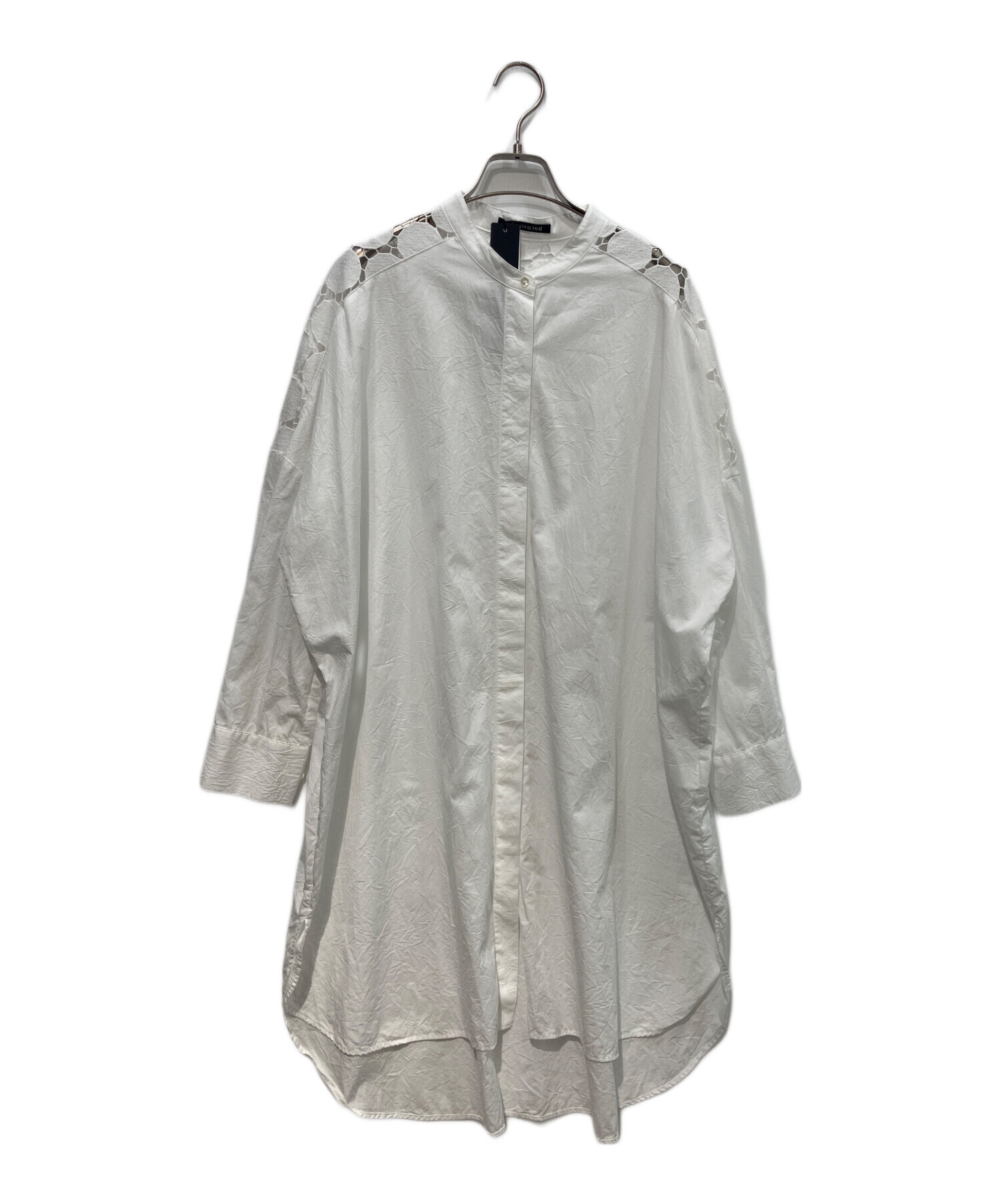 中古・古着通販】mizuiro-ind (ミズイロインド) シャツワンピース