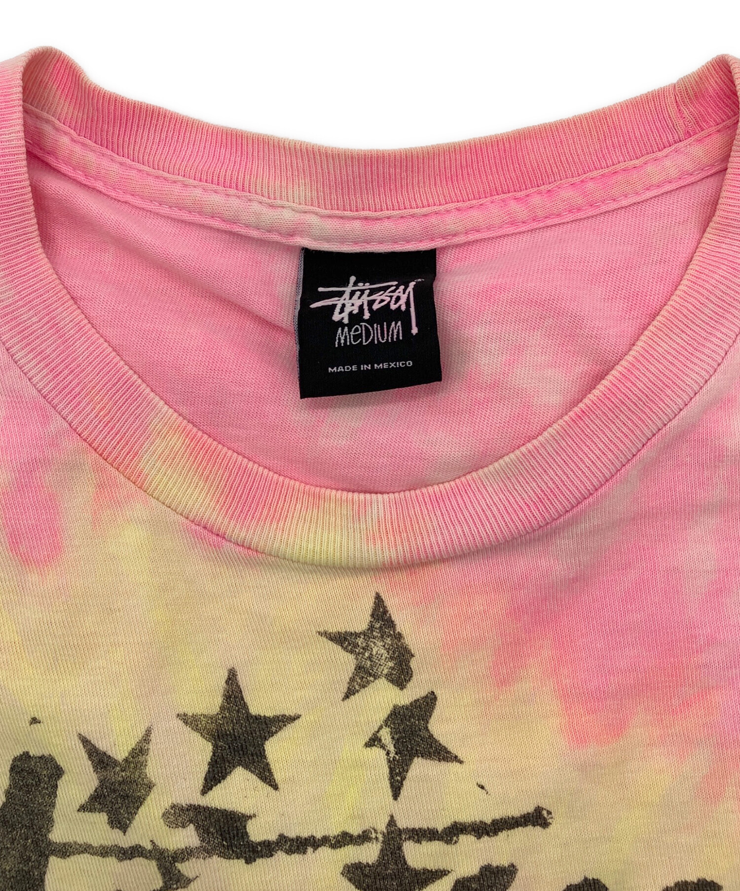 中古・古着通販】stussy (ステューシー) タイダイプリントTシャツ
