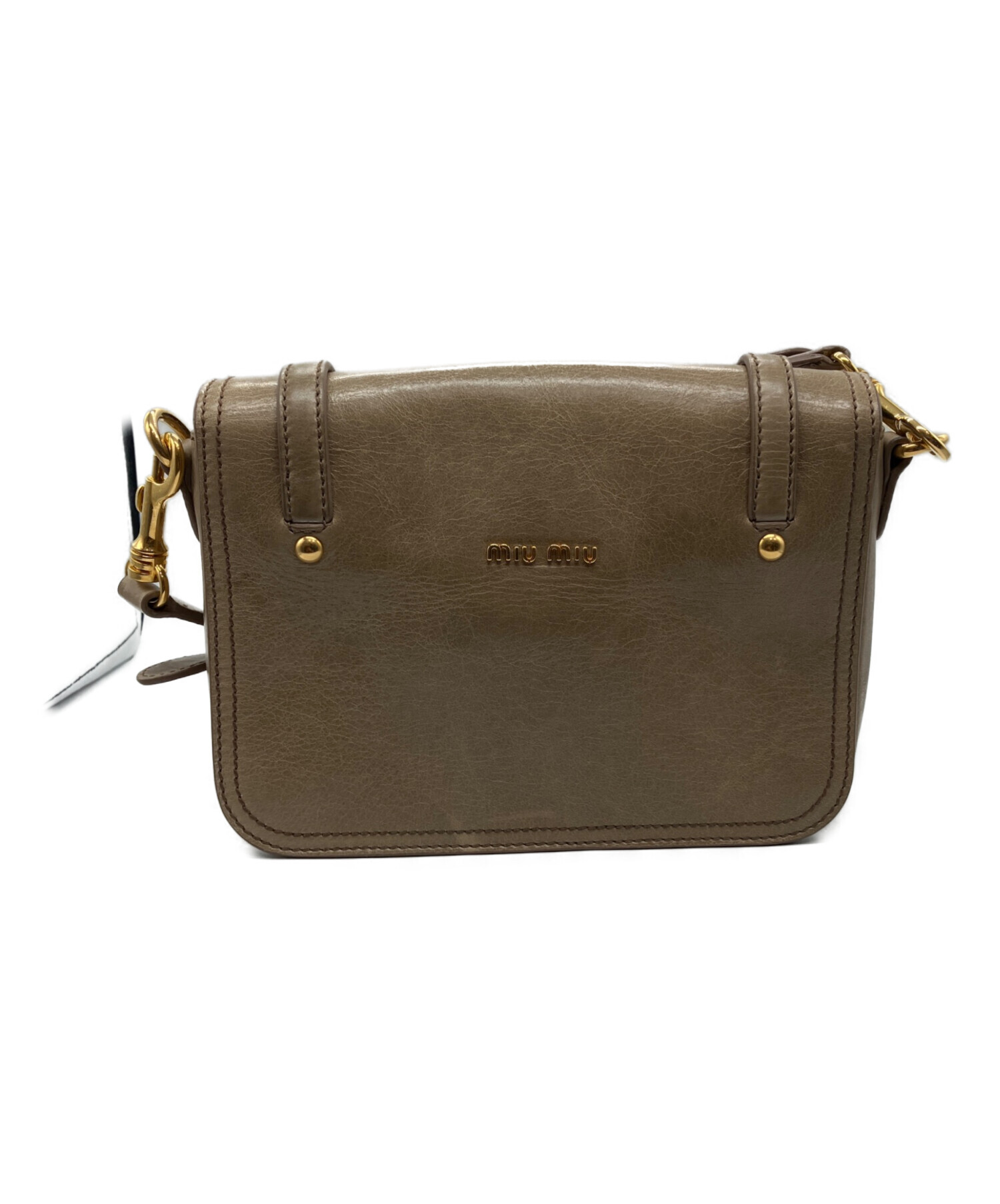 中古・古着通販】MIU MIU (ミュウミュウ) ターンロックショルダー 