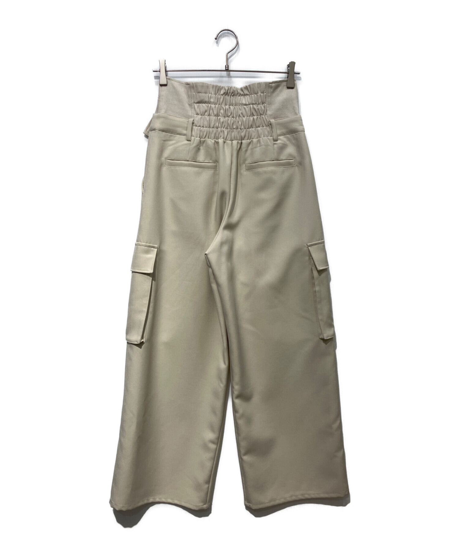 パンツ AMERI DENIM LIKE CORSET WORK PANTS 中古・古着通販】Ameri (アメリ) DENIM LIKE CORSET WORK PANTS