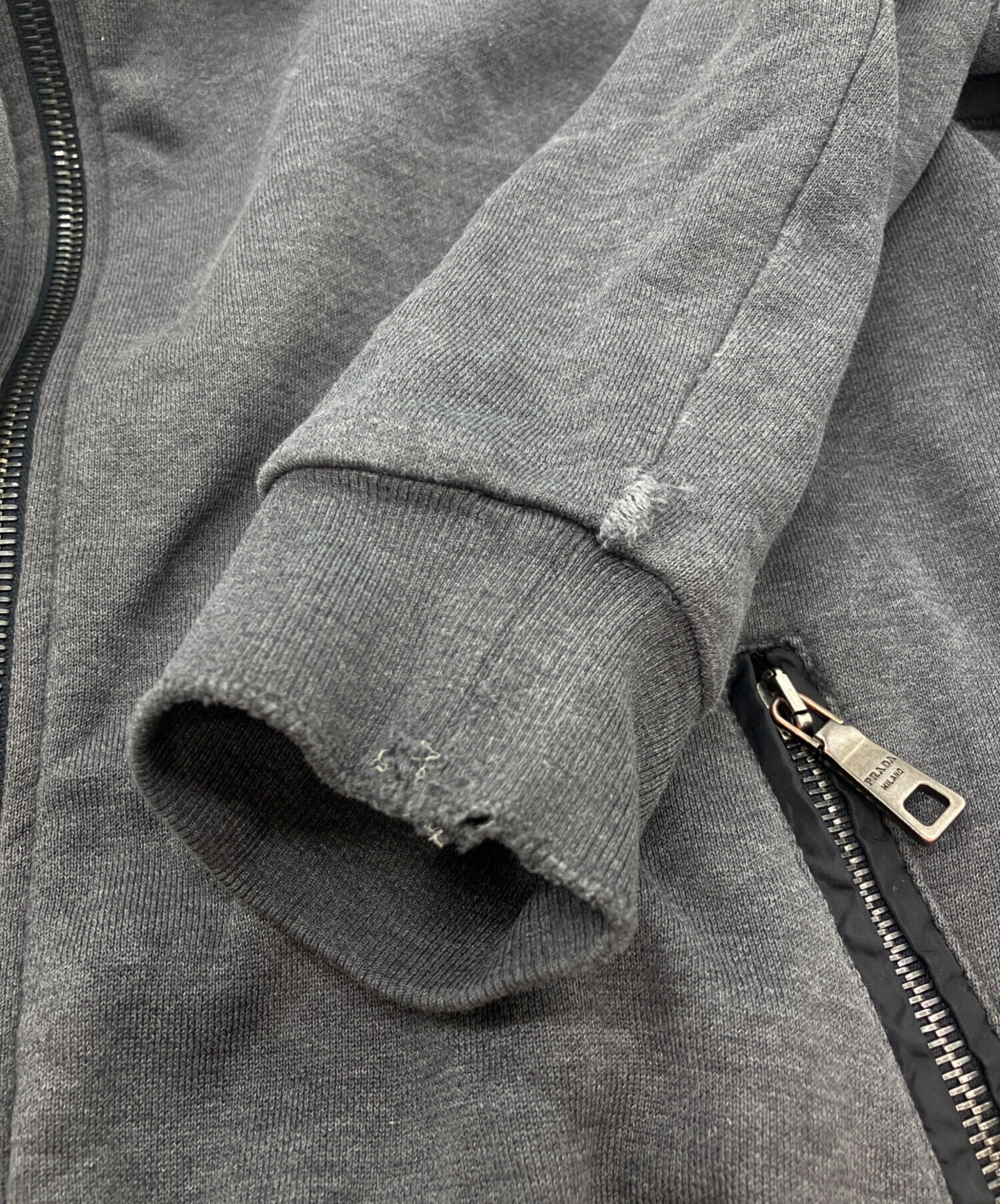 中古・古着通販】PRADA SPORTS (プラダスポーツ) ジップパーカー