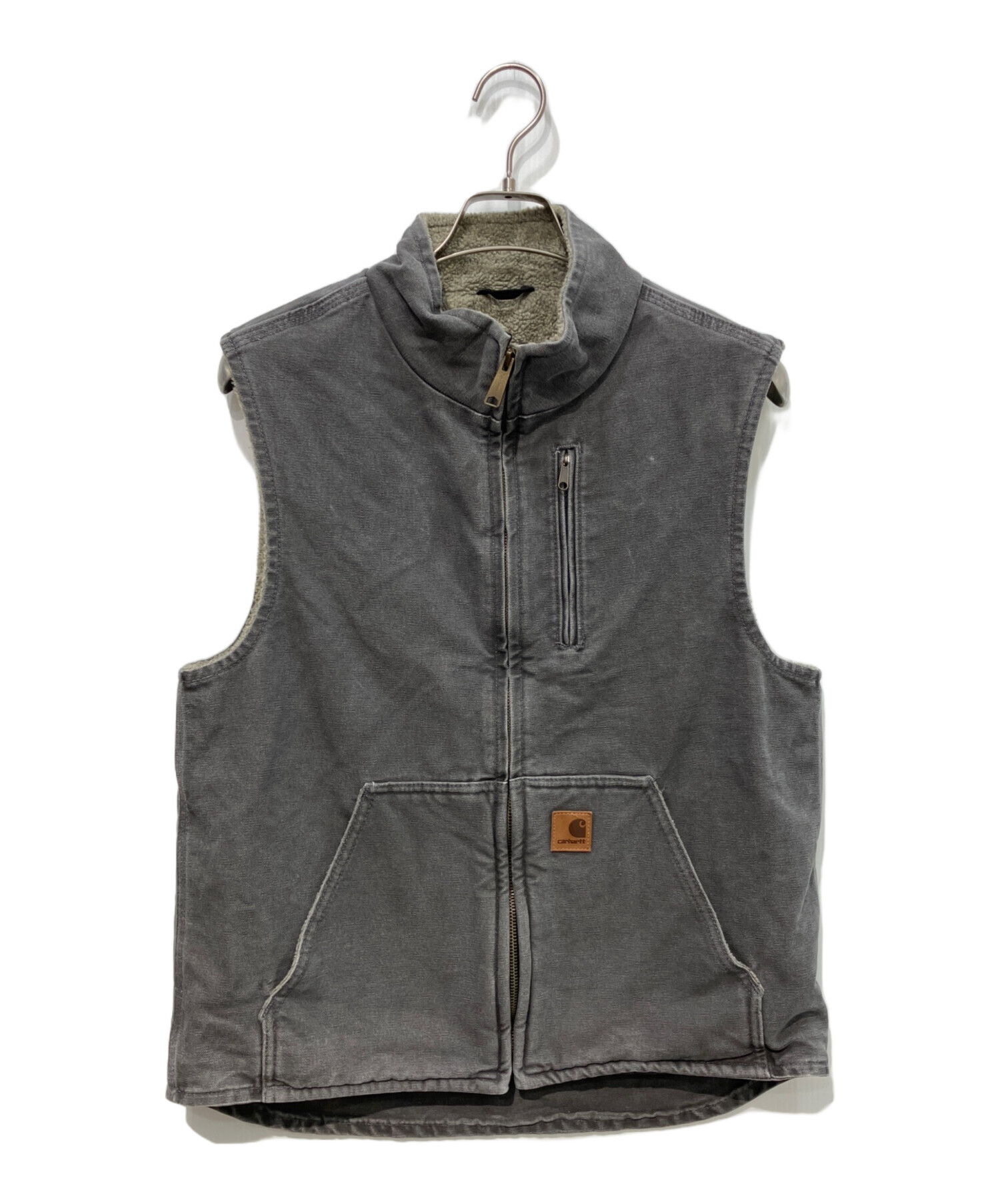 中古・古着通販】CarHartt (カーハート) ダックベスト グレー サイズ:M