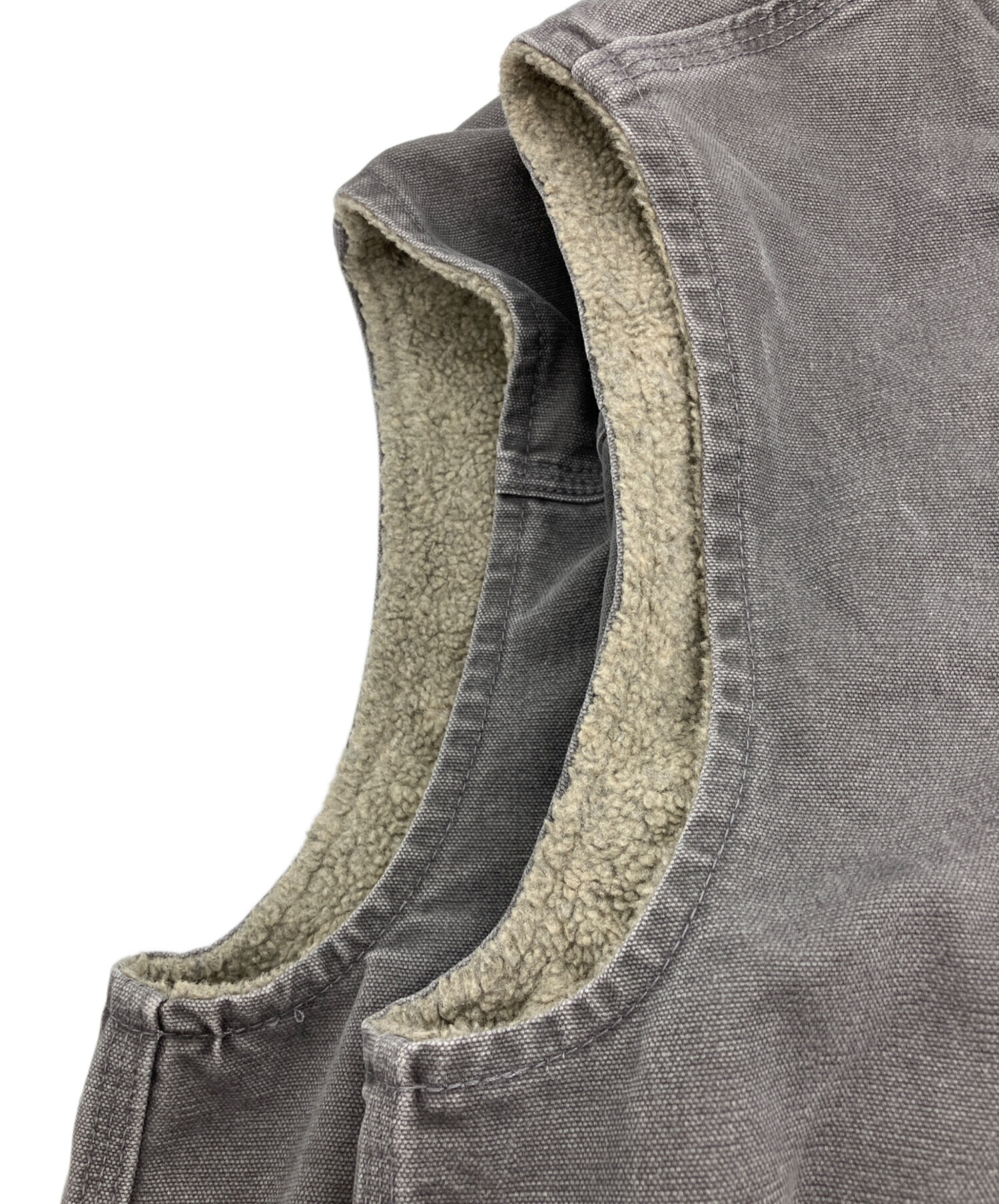 中古・古着通販】CarHartt (カーハート) ダックベスト グレー サイズ:M