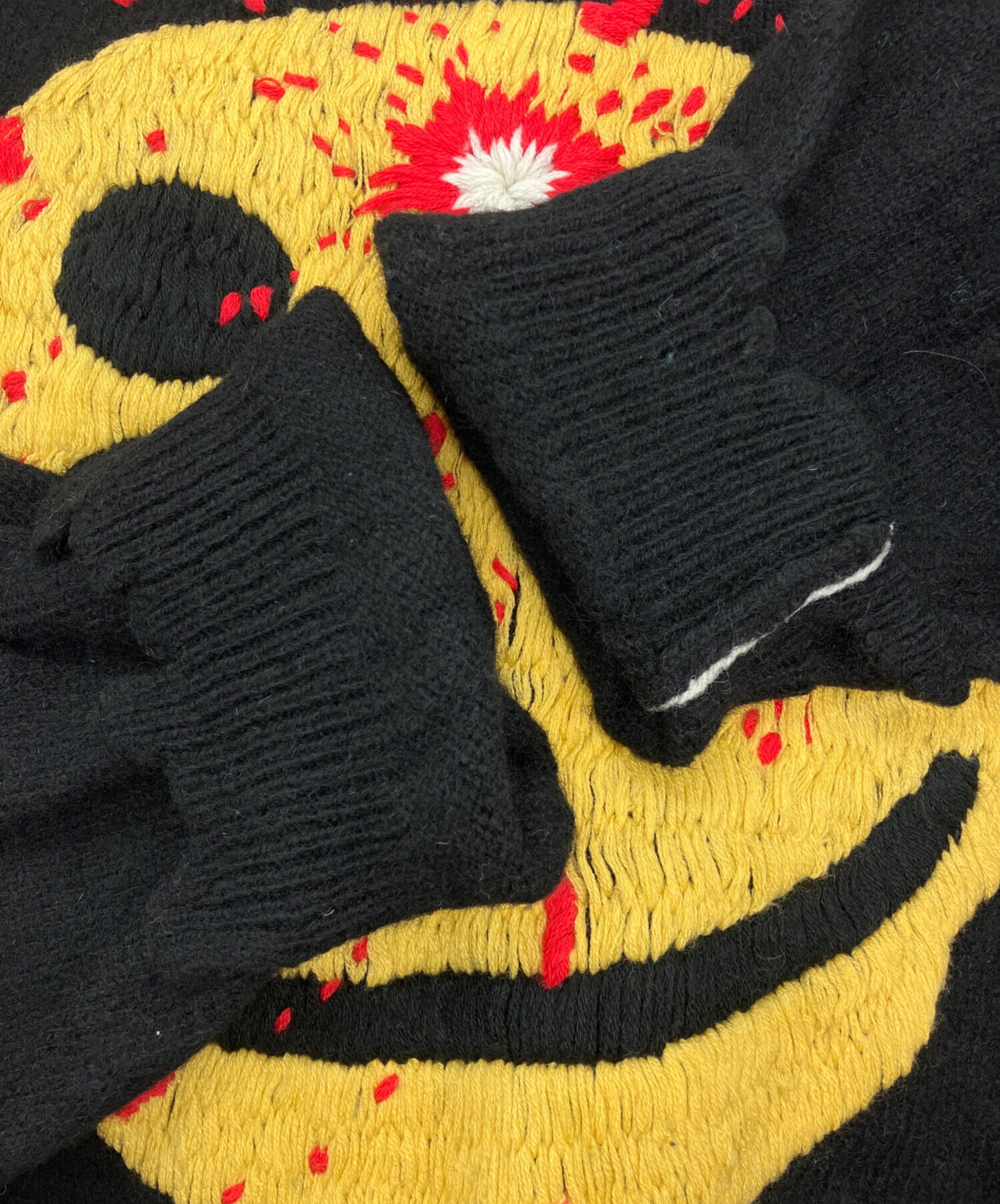 中古・古着通販】SAINT MICHAEL (セントマイケル) CP CREW KNITSMILE