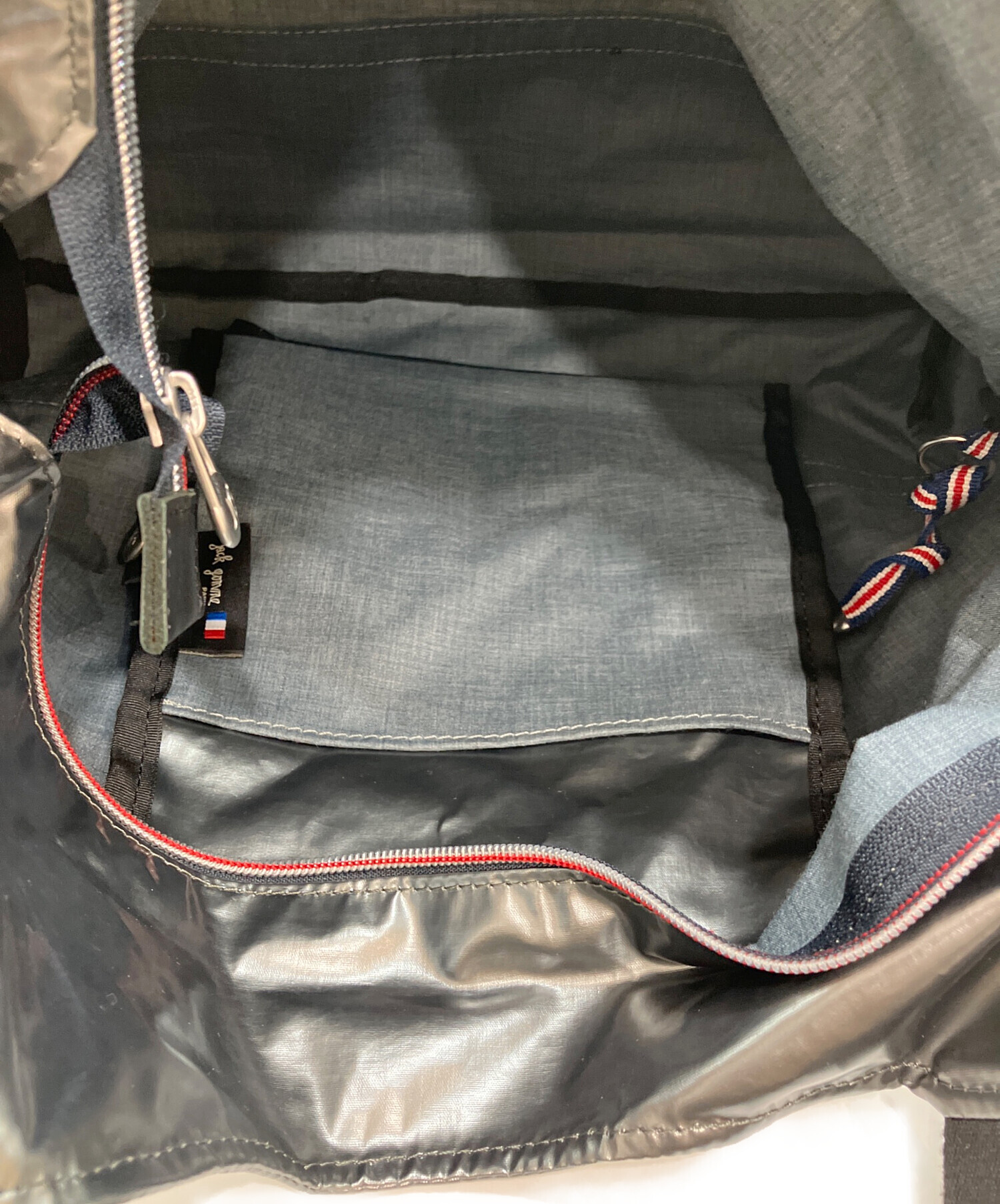 中古・古着通販】jack gomme (ジャックゴム) ポーチ付メタリックトート