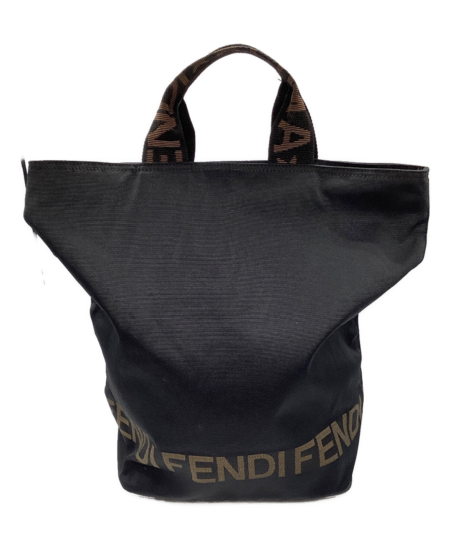 中古・古着通販】FENDI (フェンディ) ロゴ トートバッグ 26488