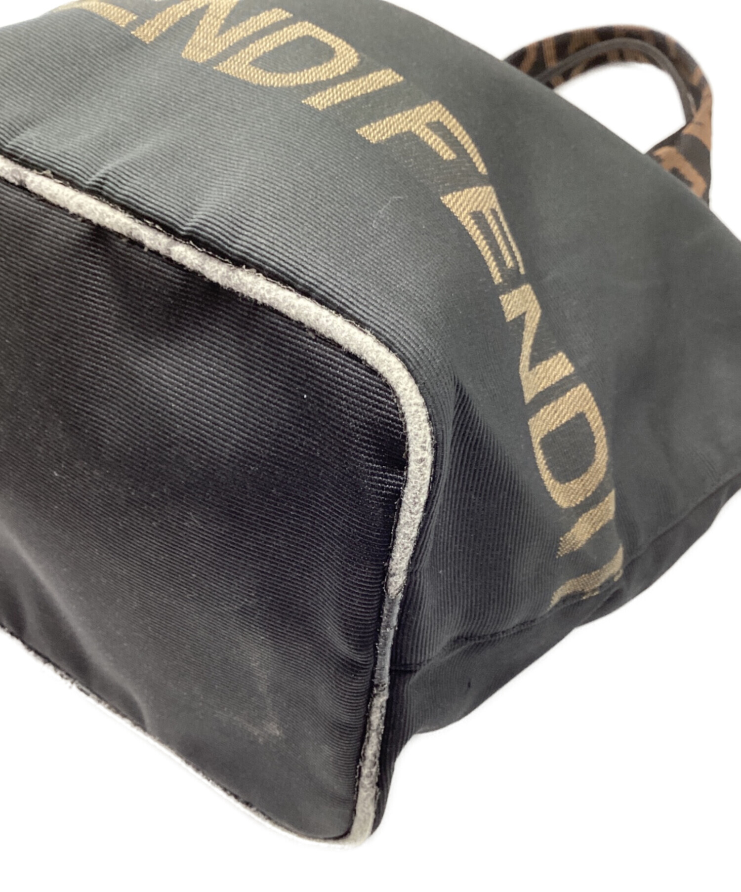 中古・古着通販】FENDI (フェンディ) ロゴ トートバッグ 26488