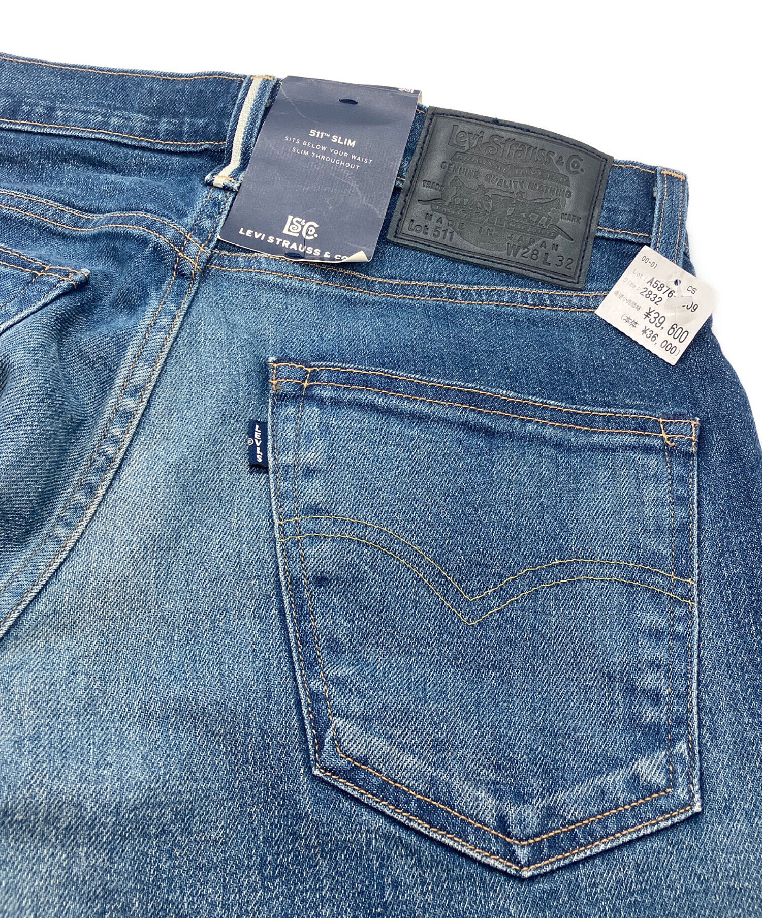 中古・古着通販】LEVI'S (リーバイス) BLUETAB 511 スリムフィット