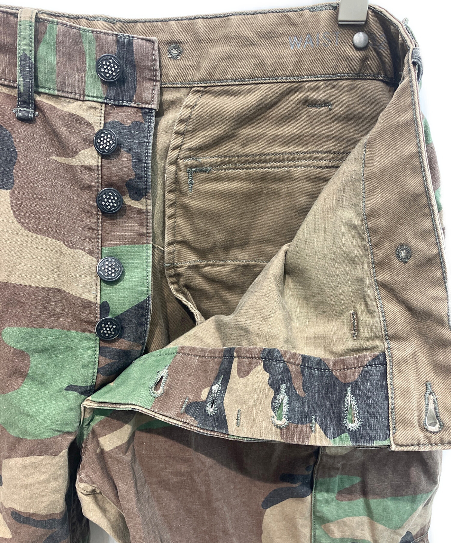 中古・古着通販】RRL (ダブルアールエル) SH-CARGO COTTON RIPSTOP 