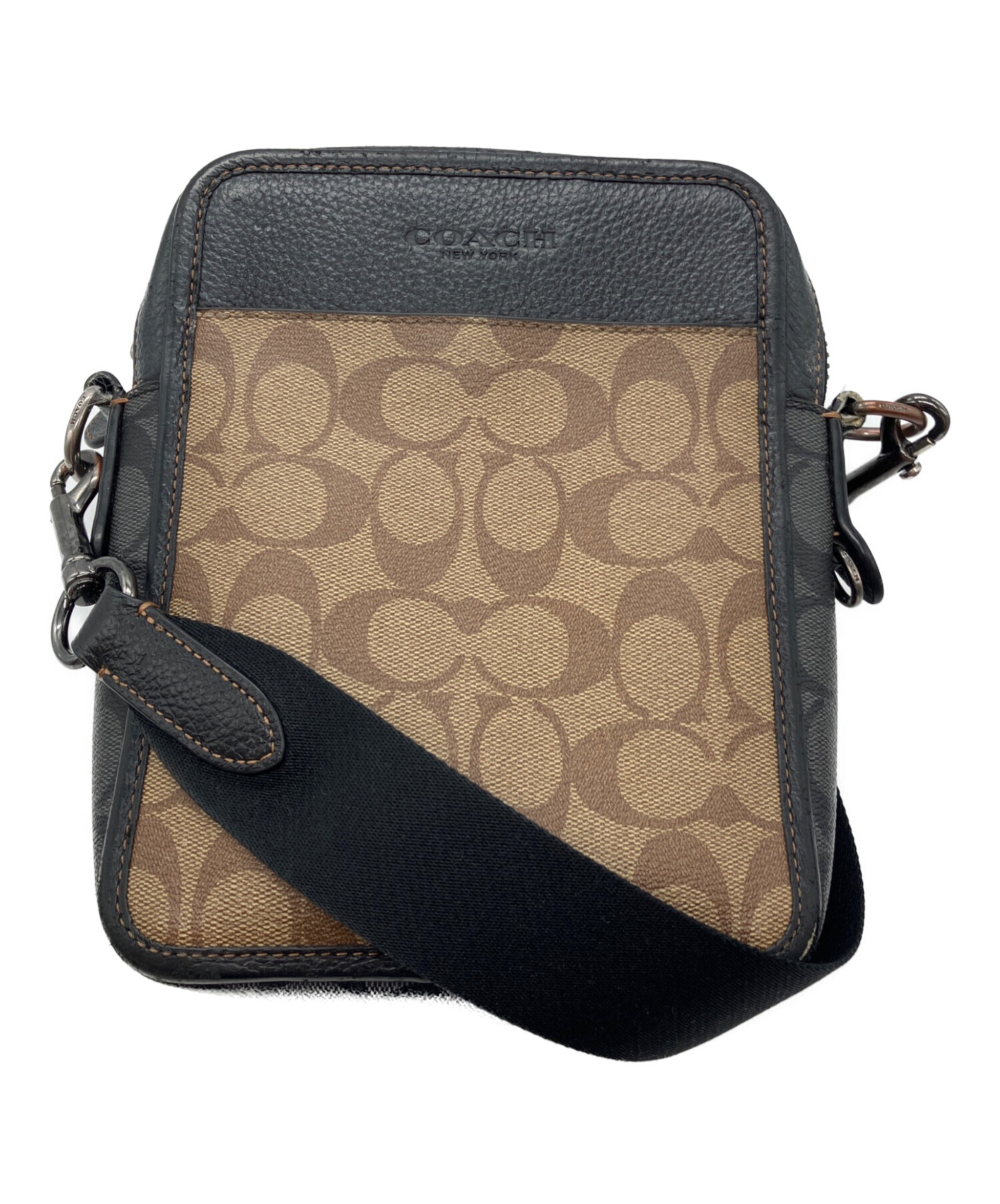 中古・古着通販】COACH (コーチ) ショルダーバッグ ブラウン｜ブランド