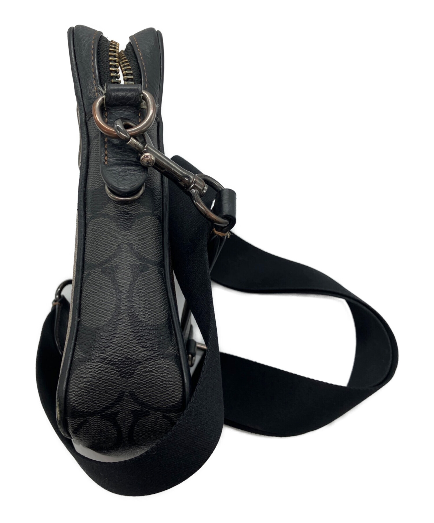 中古・古着通販】COACH (コーチ) ショルダーバッグ ブラウン｜ブランド