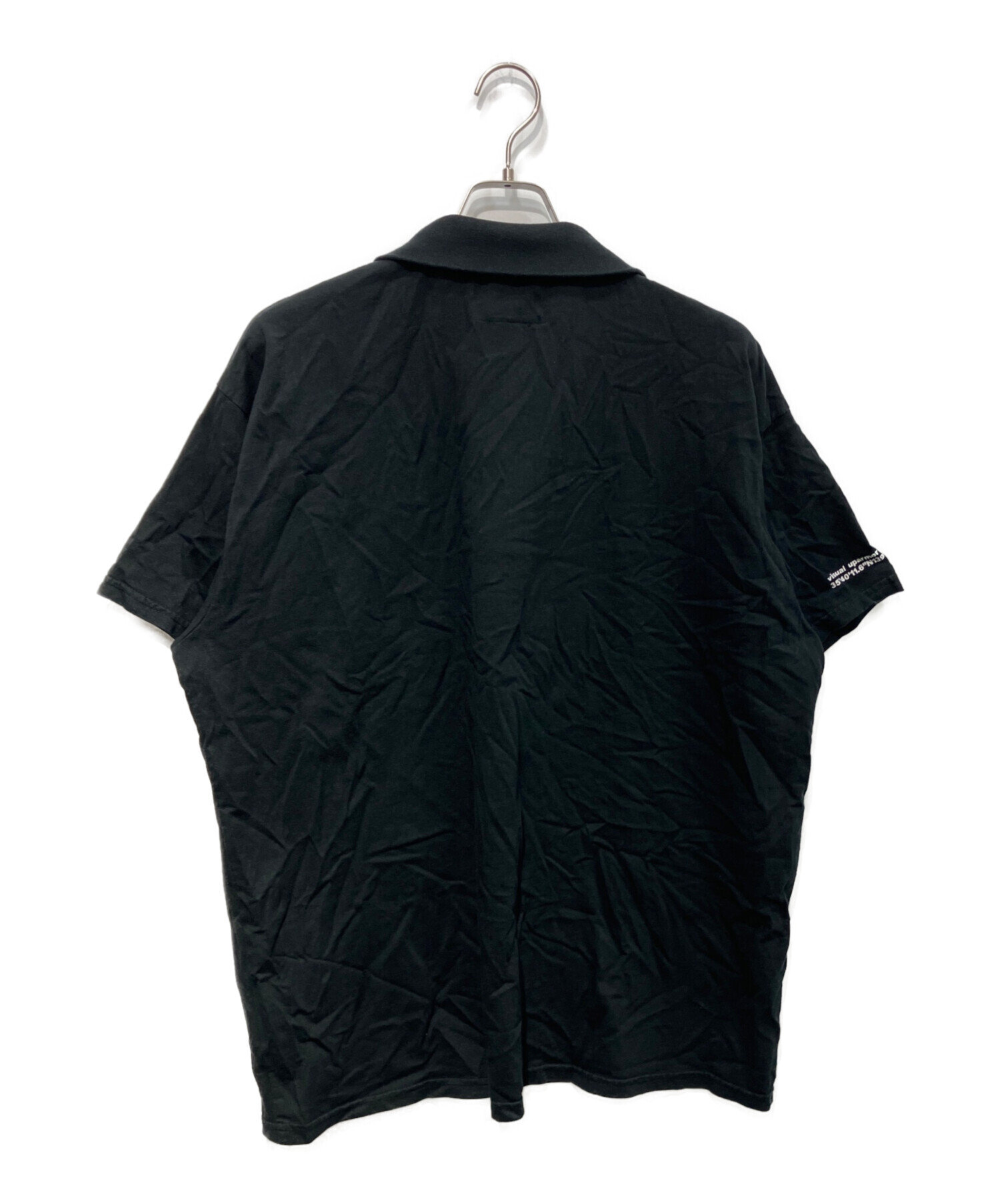 中古・古着通販】WTAPS (ダブルタップス) ポロシャツ ブラック サイズ