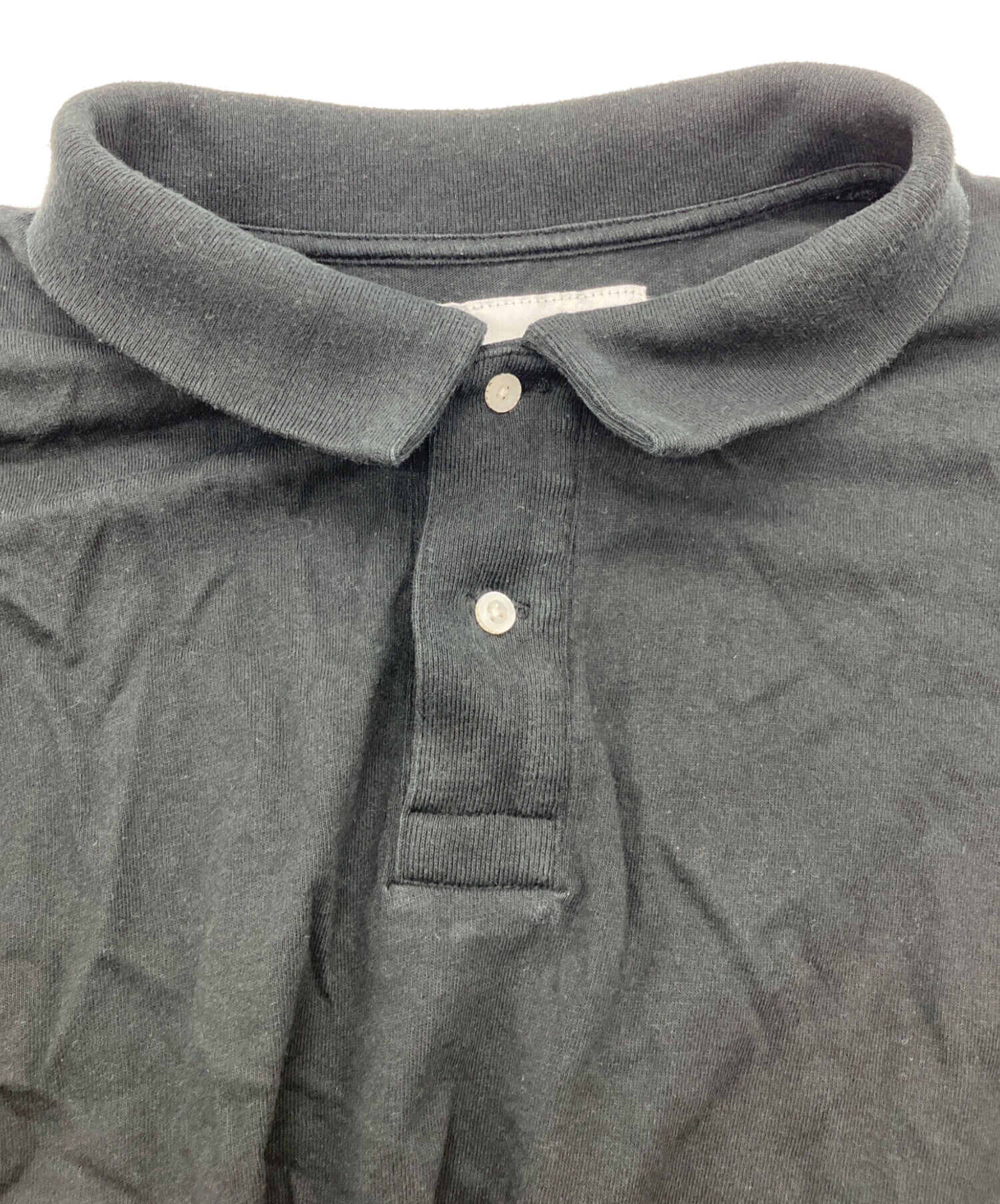 中古・古着通販】WTAPS (ダブルタップス) ポロシャツ ブラック サイズ
