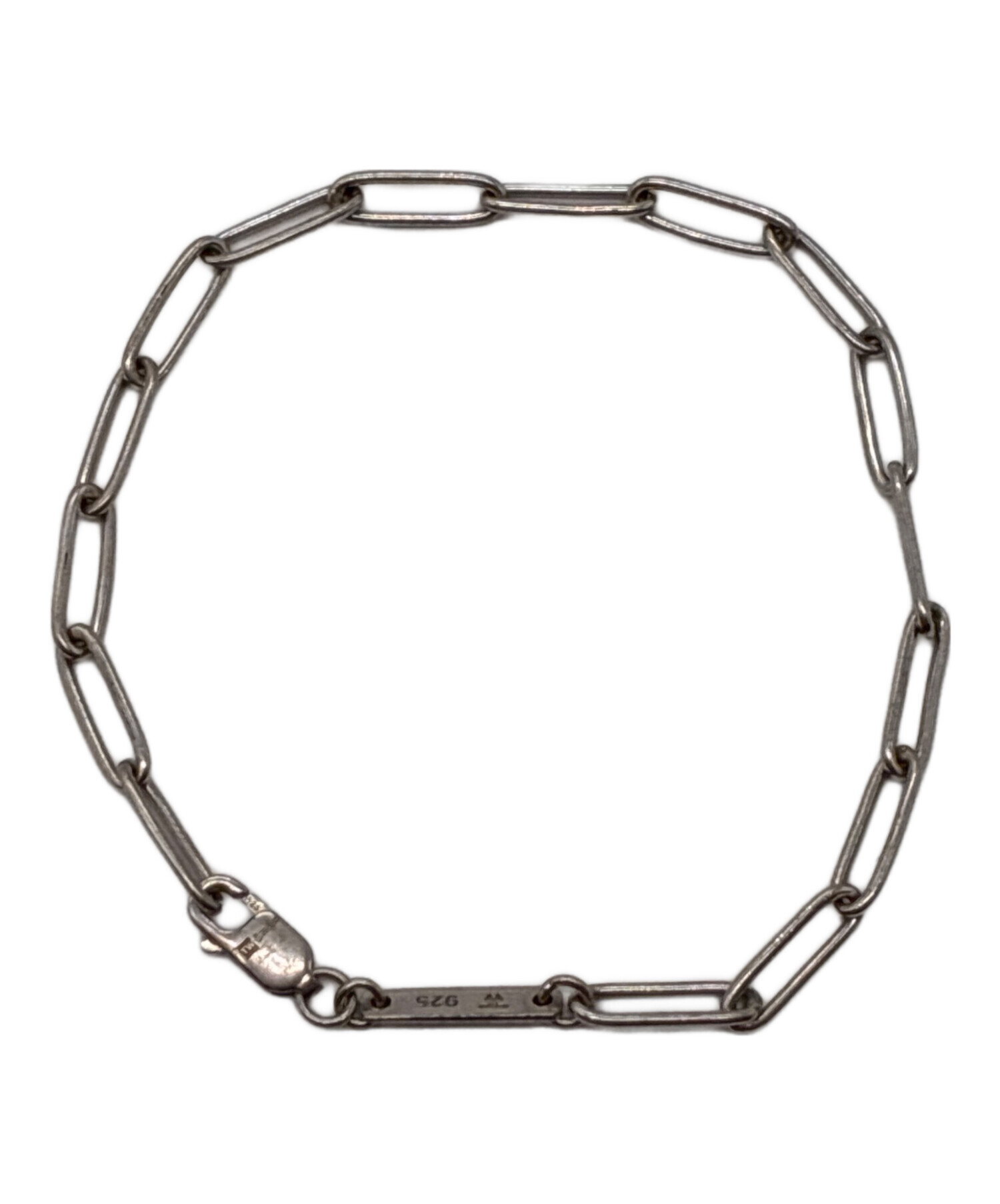 TOMWOOD シルバーブレスレット SV925 中古 中古・古着通販】TOM WOOD (トムウッド) Box Bracelet B01051NA01925