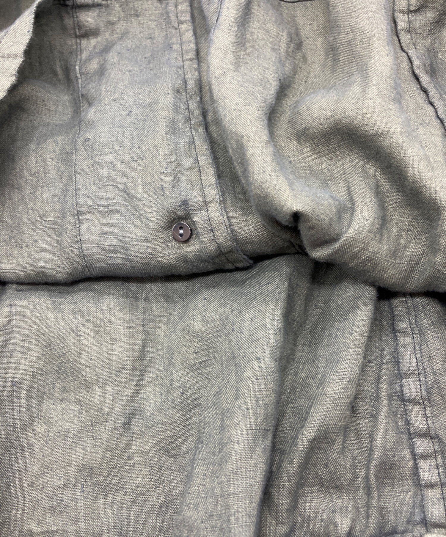 中古・古着通販】pas de calais (パドカレ) シャツジャケット カーキ