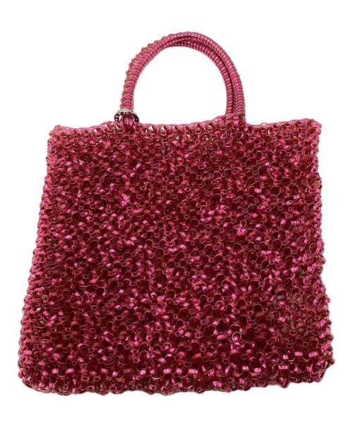 K*U様 【美品】　アンテプリマ（ANTEPRIMA）　ピンク ワイヤーバッグ 中古・古着通販】ANTEPRIMA (アンテプリマ) ミニワイヤーバッグ ピンク