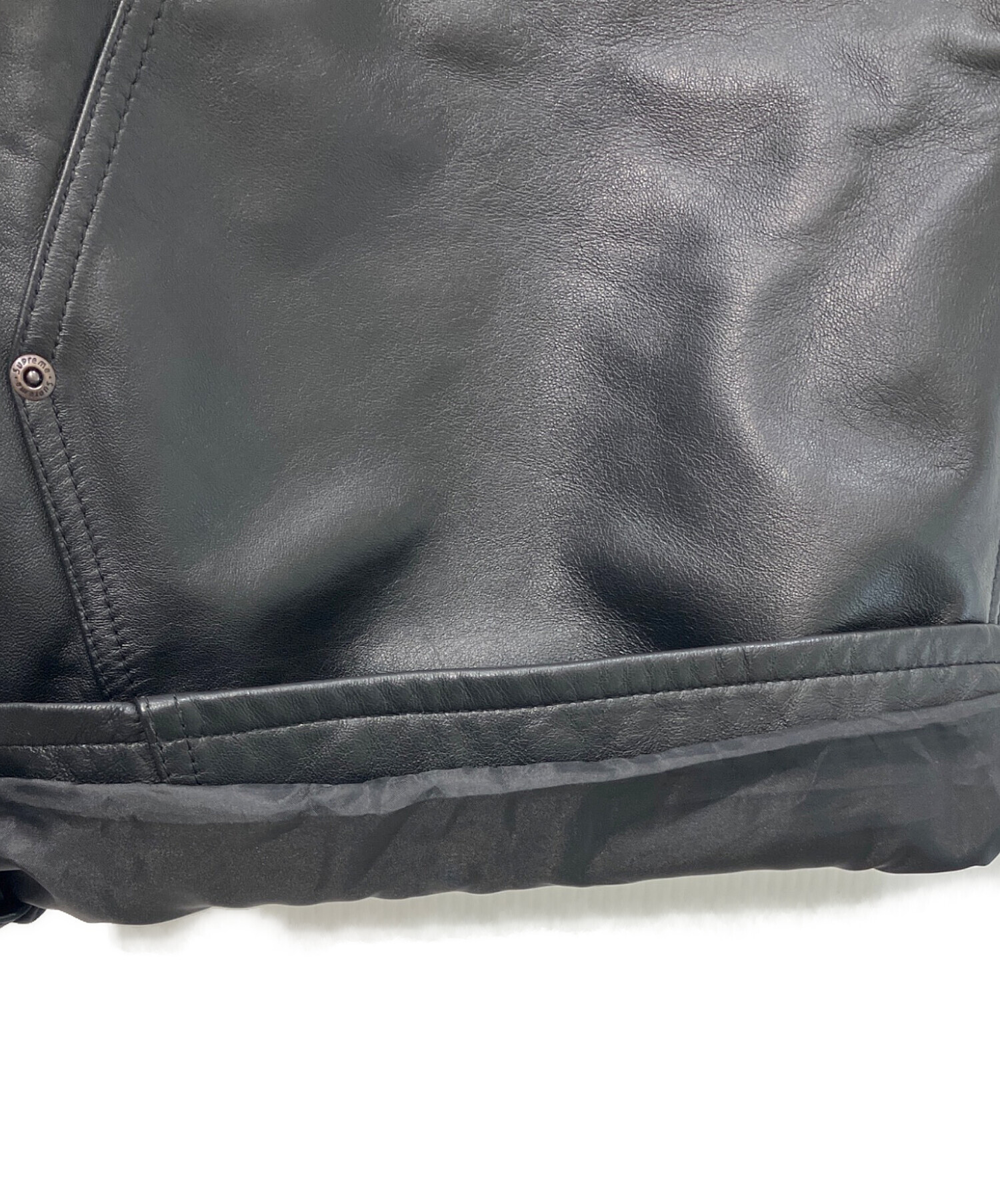 中古・古着通販】SUPREME (シュプリーム) Leather Double Knee Painter
