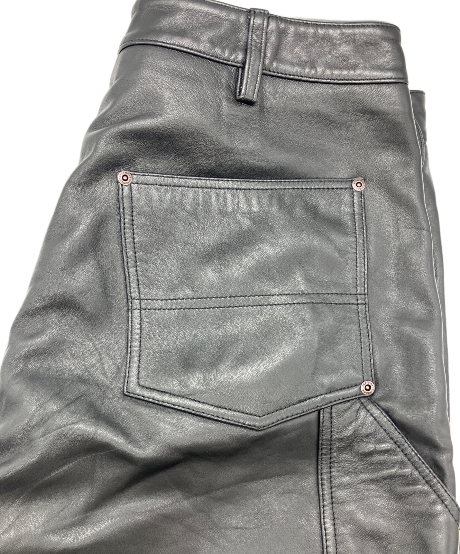 中古・古着通販】SUPREME (シュプリーム) Leather Double Knee Painter