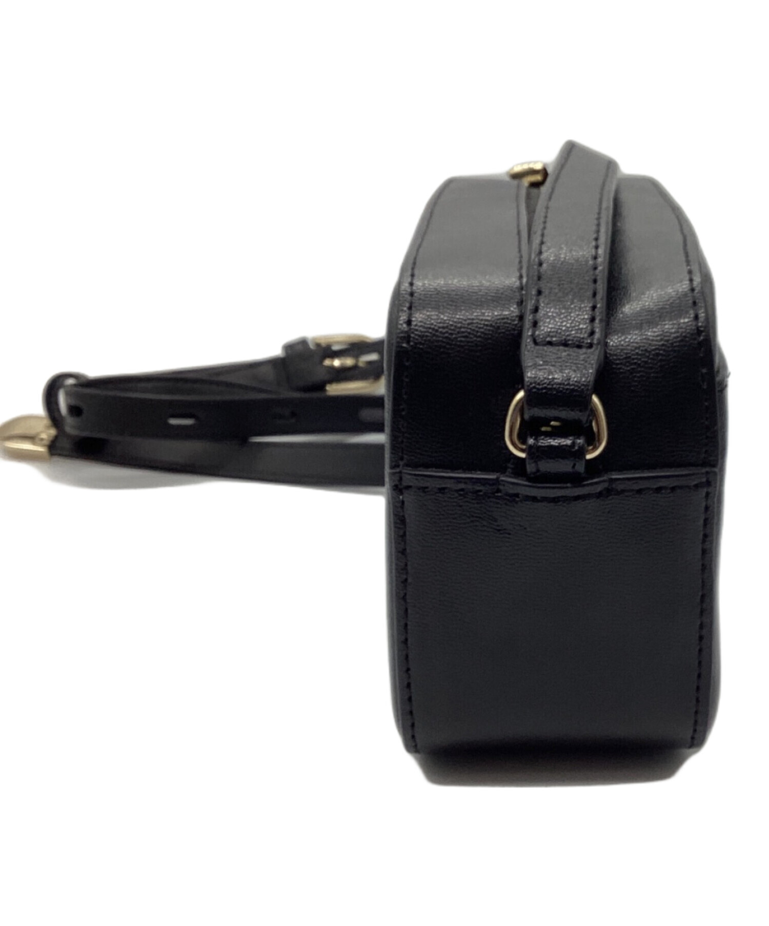 中古・古着通販】FURLA (フルラ) ミニクロスボディバッグ ブラック
